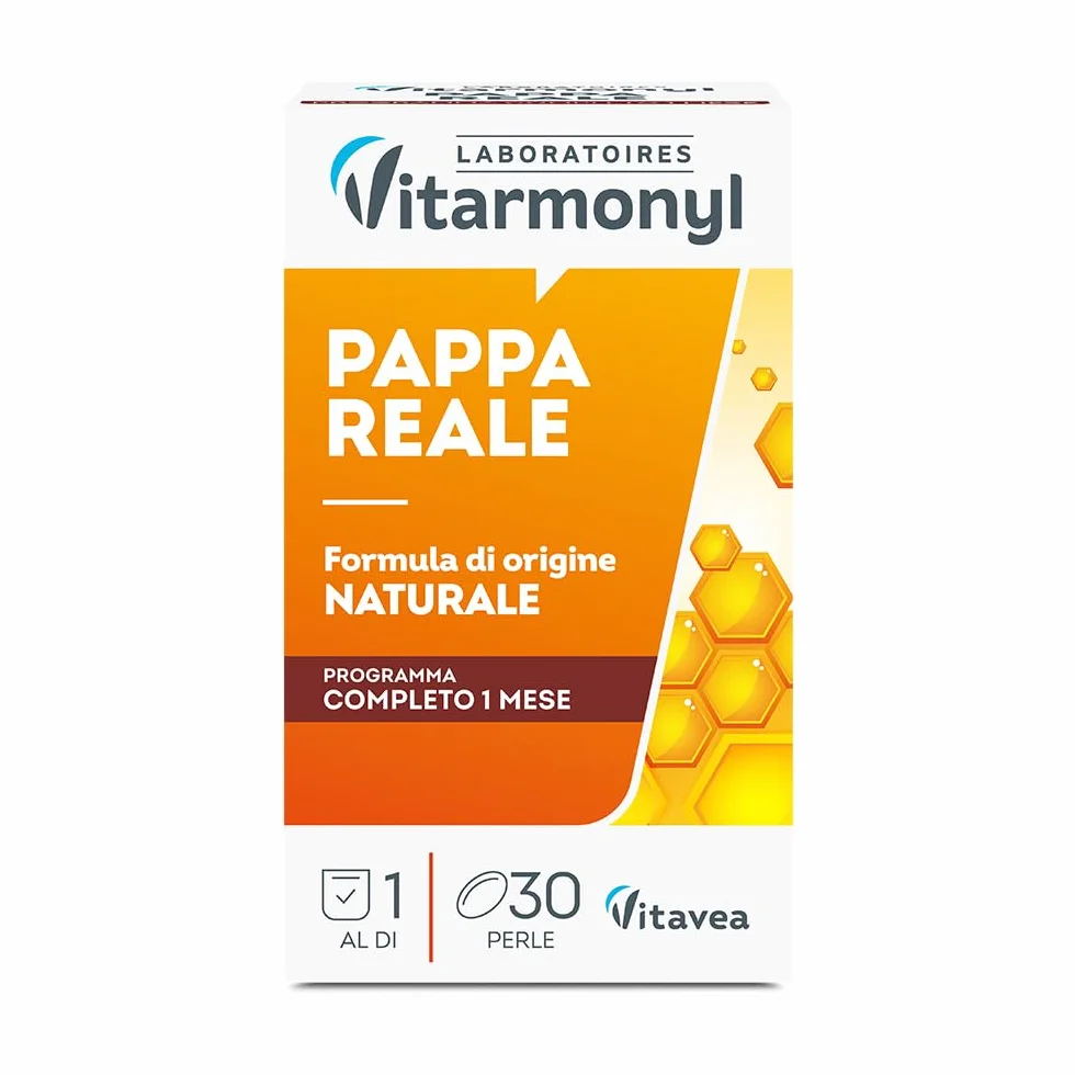 Pappa Reale Integratore Energia e Difese Immunitarie 30 Perle Softgel Vitarmonyl