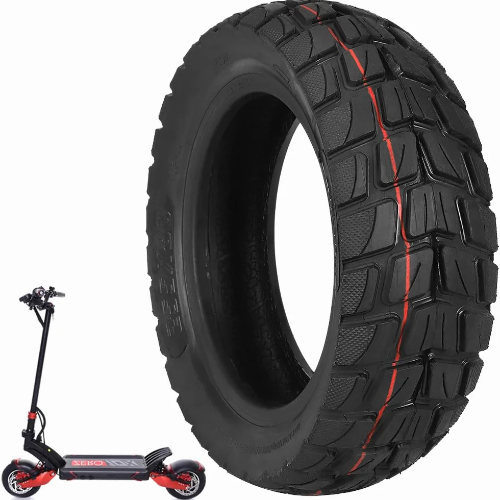 Pneumatici tubeless da fuoristrada 255 x 80, pneumatici di ricambio da 10 pollici/254 mm per monopattino elettrico Zero 10X, pneumatici anteriori e posteriori di ricambio super larghi