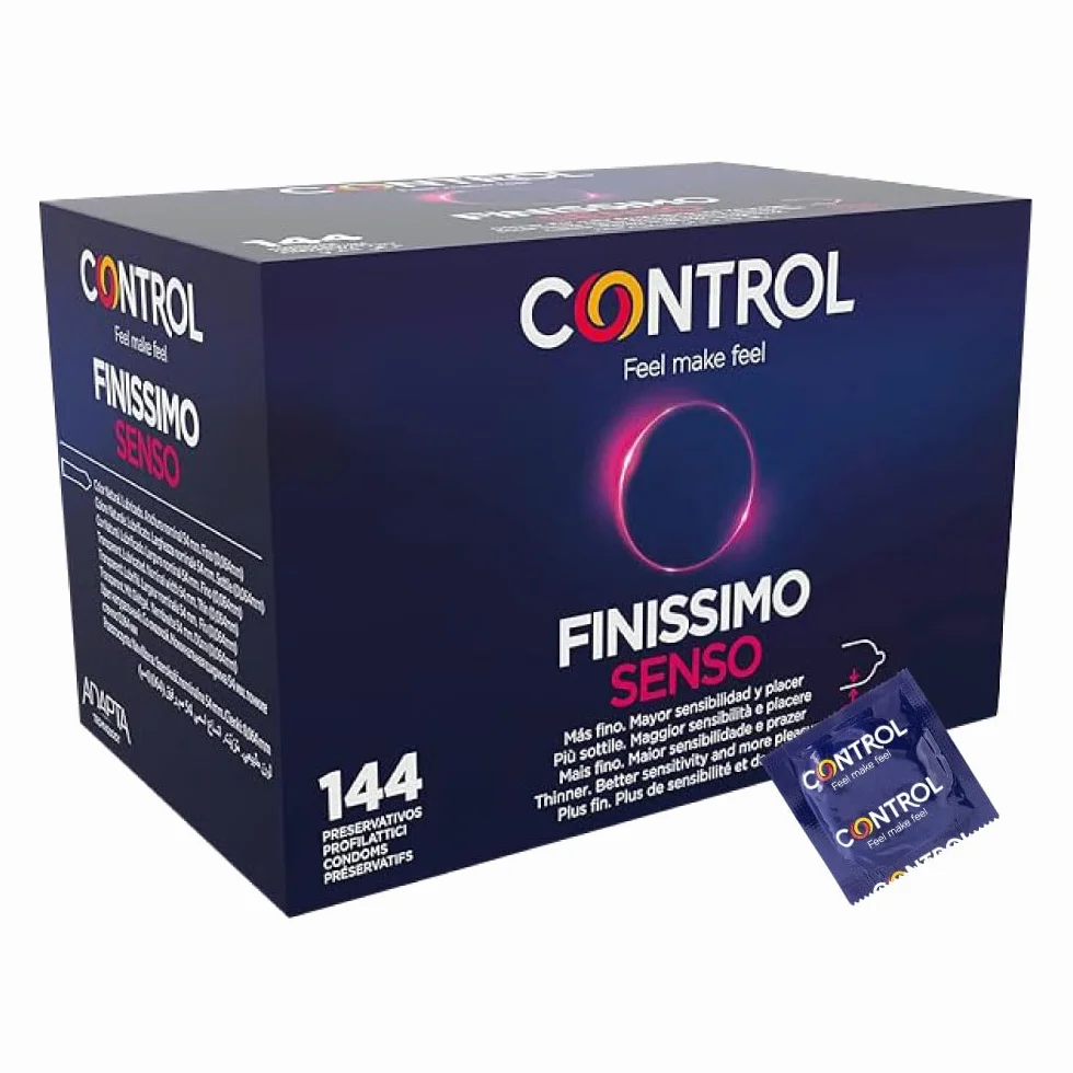 Control Finissimo Senso Preservativi Sottili 0.06 mm 144 Profilattici