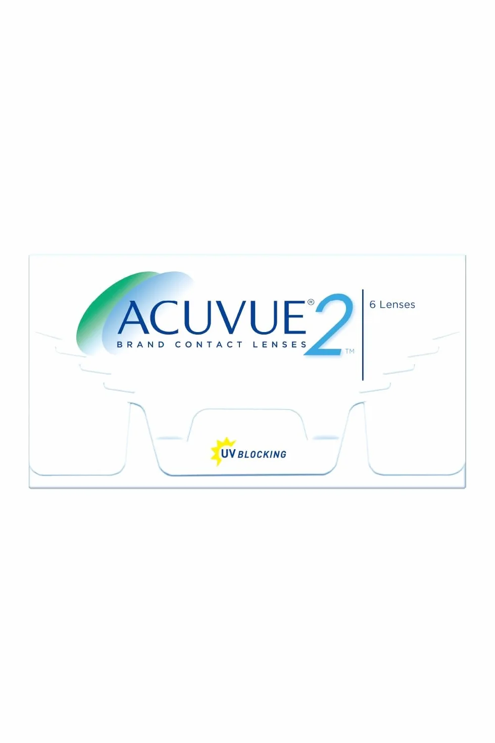 ACUVUE 2 Lenti a contatto quindicinali protezione UV -3.50 diottrie BC 8.7 DIA 14.00 6 lenti