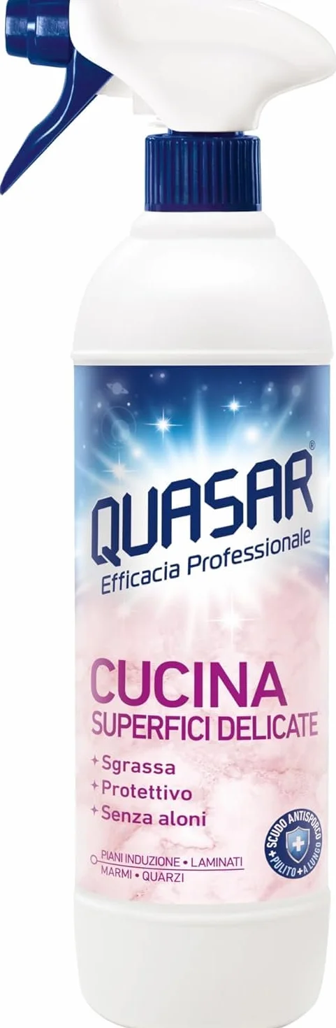 Quasar Cucina Superfici Delicate Sgrassa Protettivo 680 ml