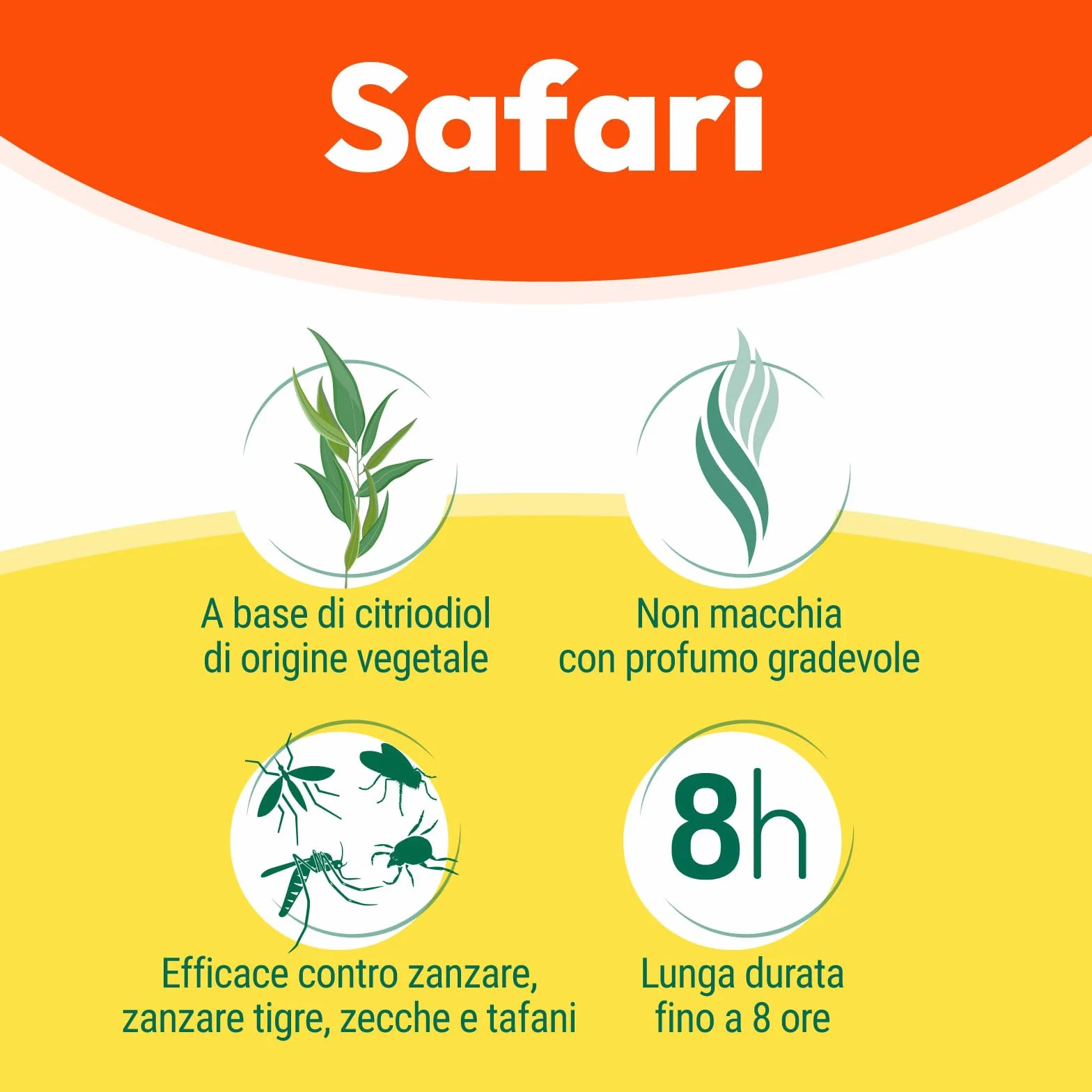 Orphea Spray Antipuntura Safari Formula Repellente Zanzare 100 ml