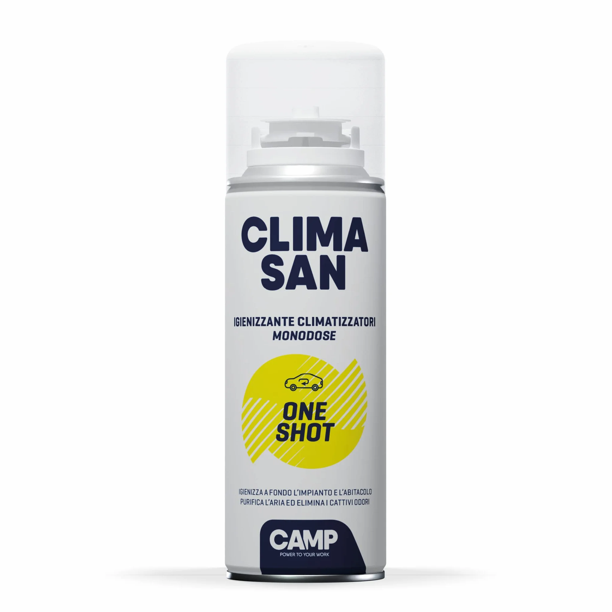 CAMP Climasan One Shot Spray Igienizzante Climatizzatore Auto 3x200ml