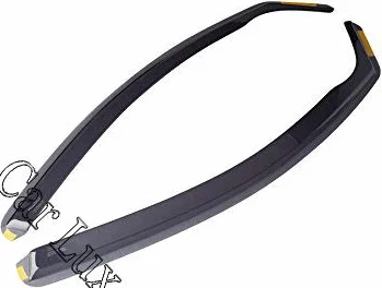 Car Lux AR00022 – Deflettori di vento Derivabiriso, kit di 2 pezzi, per Fiorino dal 2008