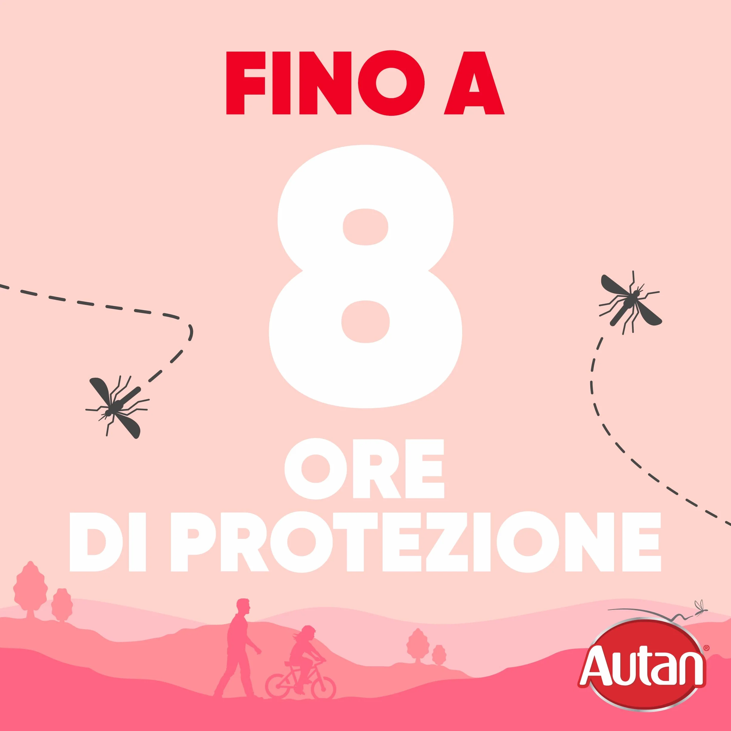 Autan Botanicals Vapo Insetto Repellente Antizanzare Olio di Eucalipto 100 ml