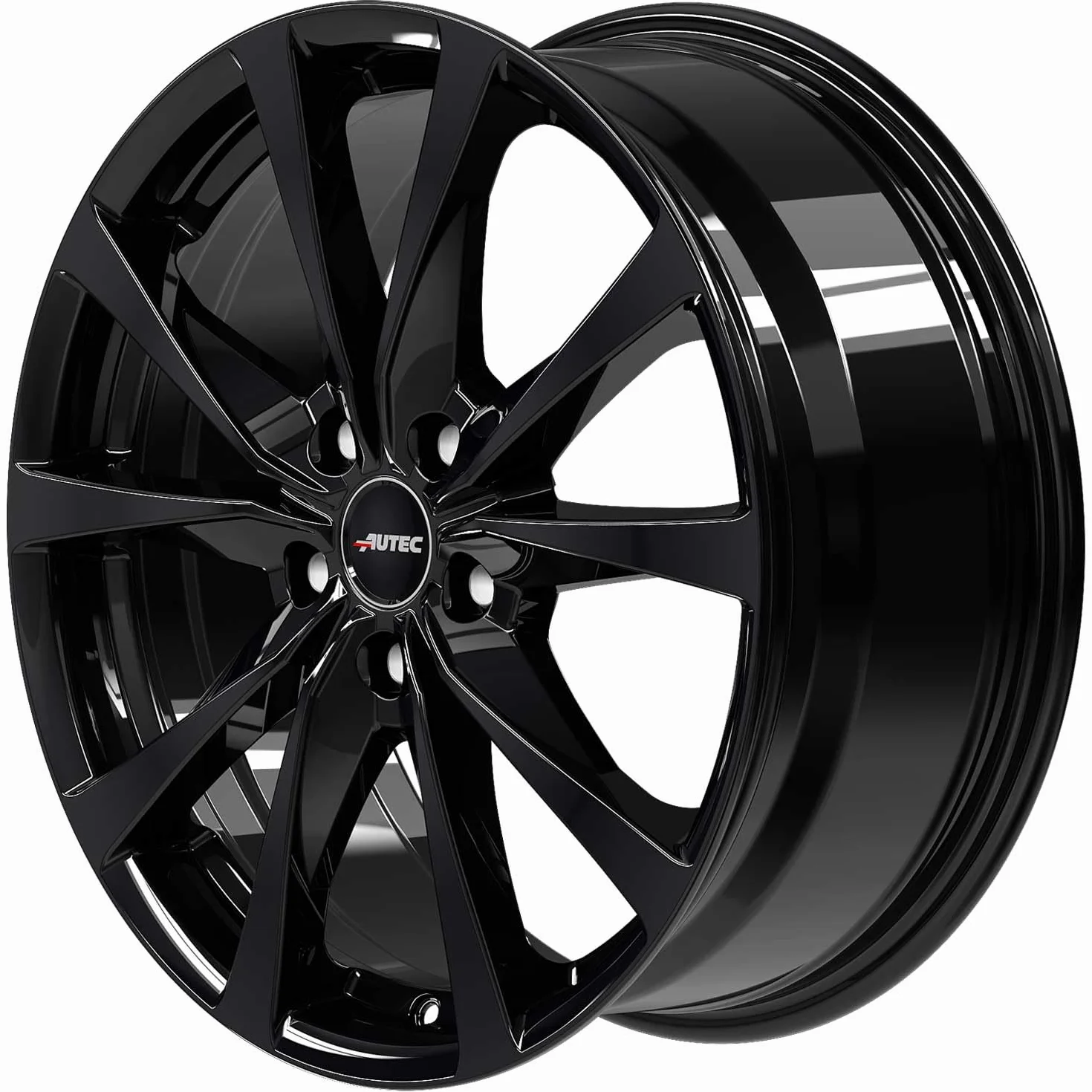4x Cerchi AUTEC BRIXEN 6.5x16 ET41 5x112 Schwarz