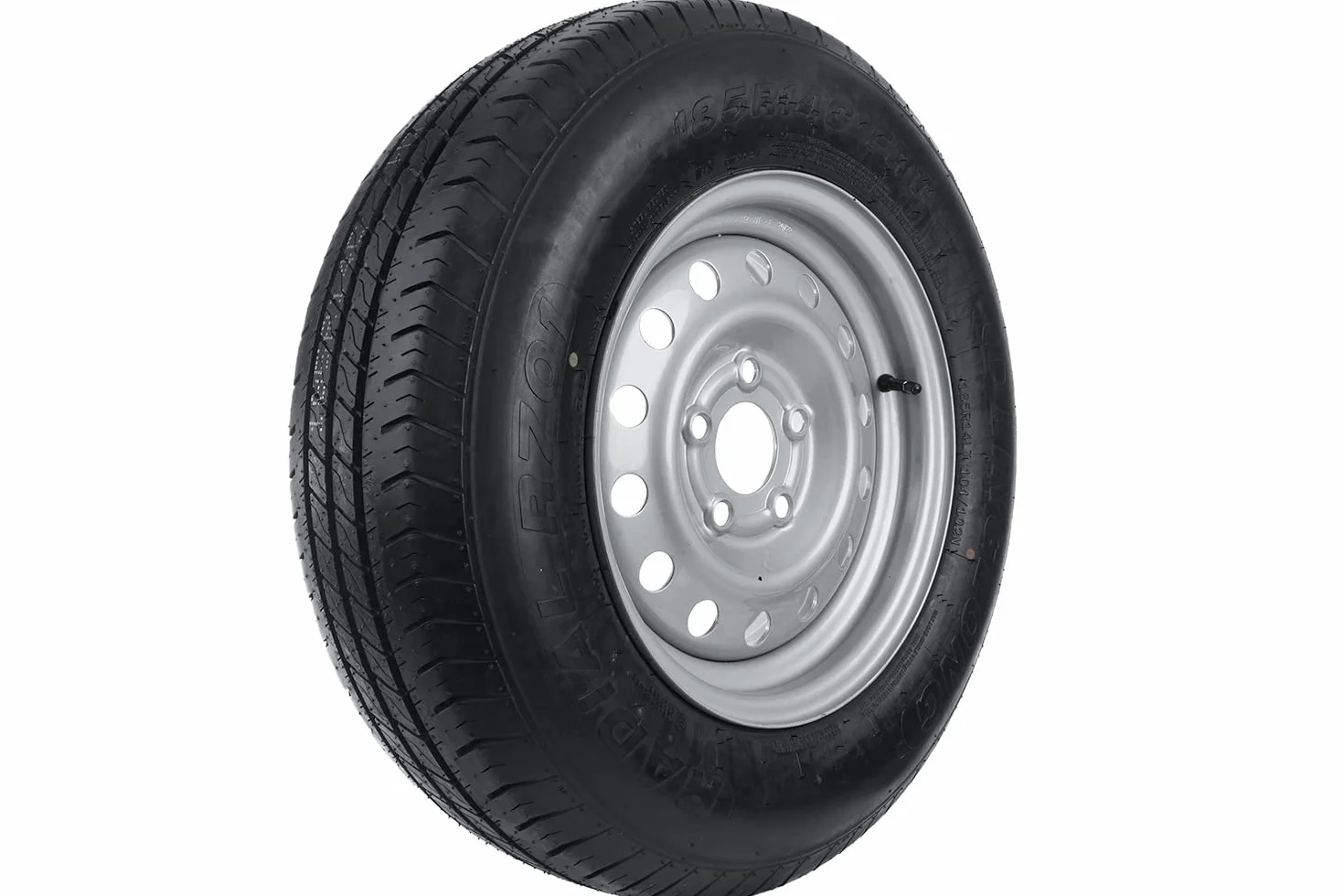 UNITRAILER LINGLONG 185/80 R14C 104/102N ruota completa rimorchio 5.5Jx14 H2 5x112 ET30 rinforzato 14 cali