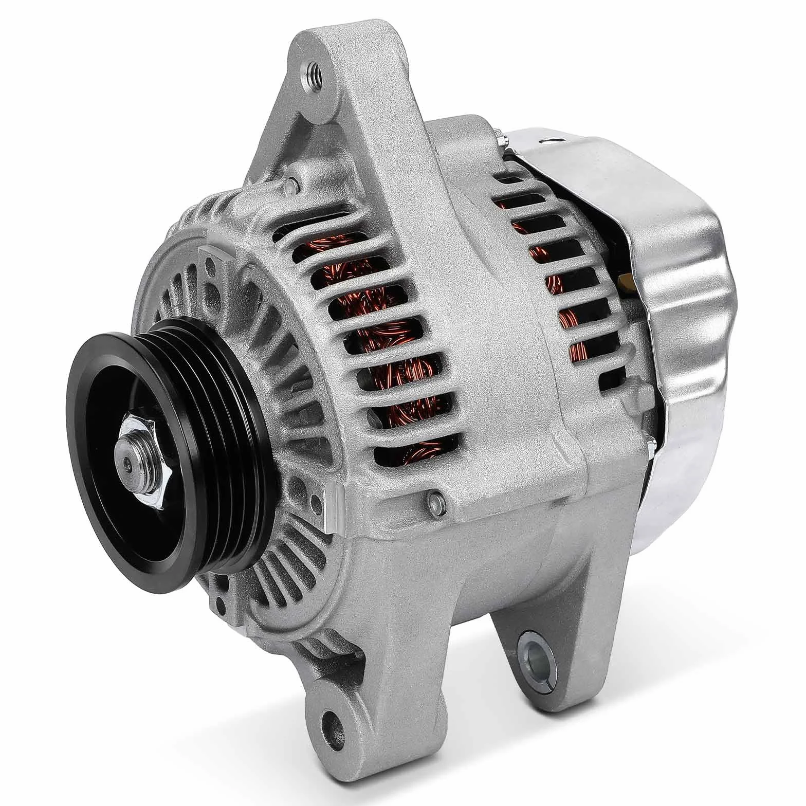 Frankberg Alternatore Generatore a Magneti Generatore Sincrono a Magneti 3-Poli con puleggia a V Compatibile con Yaris NCP1 NLP1 SCP1 1.0L 1999-2002 Replace# 27060-23030