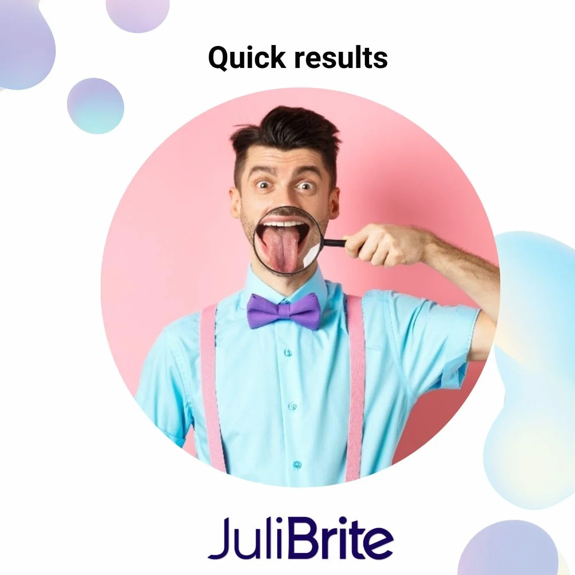 JuliBrite Gel per lingua 50 ml Alito fresco Raschietto lingua Confezione da 2