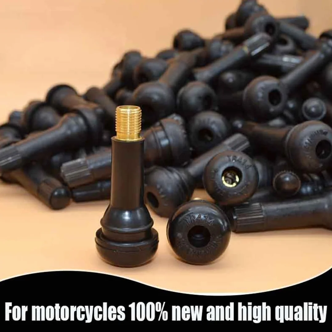 16 pcs TR414 - Valvole Tubeless per Pneumatici Auto, valvole in gomma TR414, valvola per pneumatici per auto, Lega di Zinco