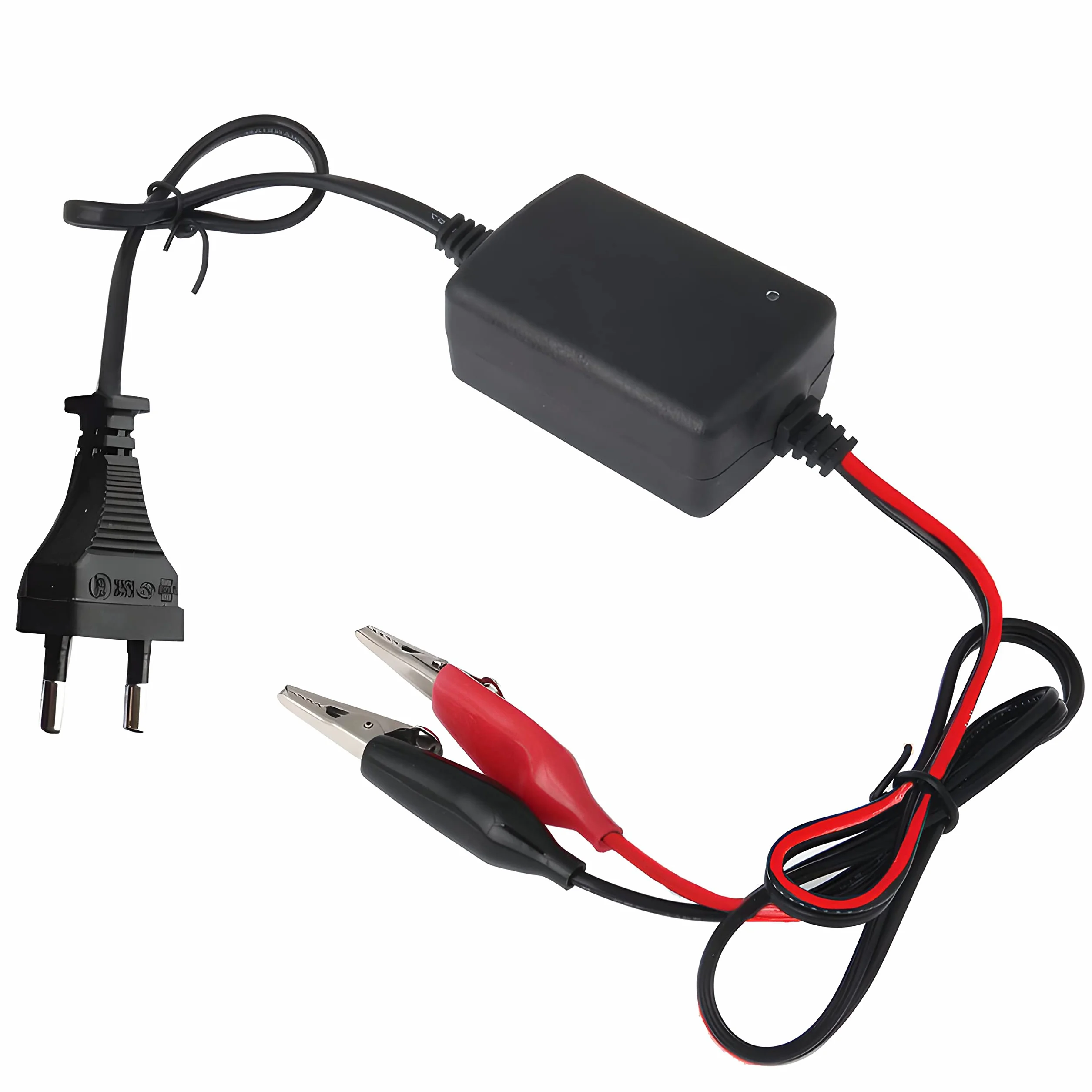 Retoo Caricabatteria da Auto 12V 1,5 A, Carica Batteria Moto, Batteria Al Gel moto, scooter, tagliaerba, barche, camion, auto, caravan, batterie auto e carica batterie, cavo di ricarica
