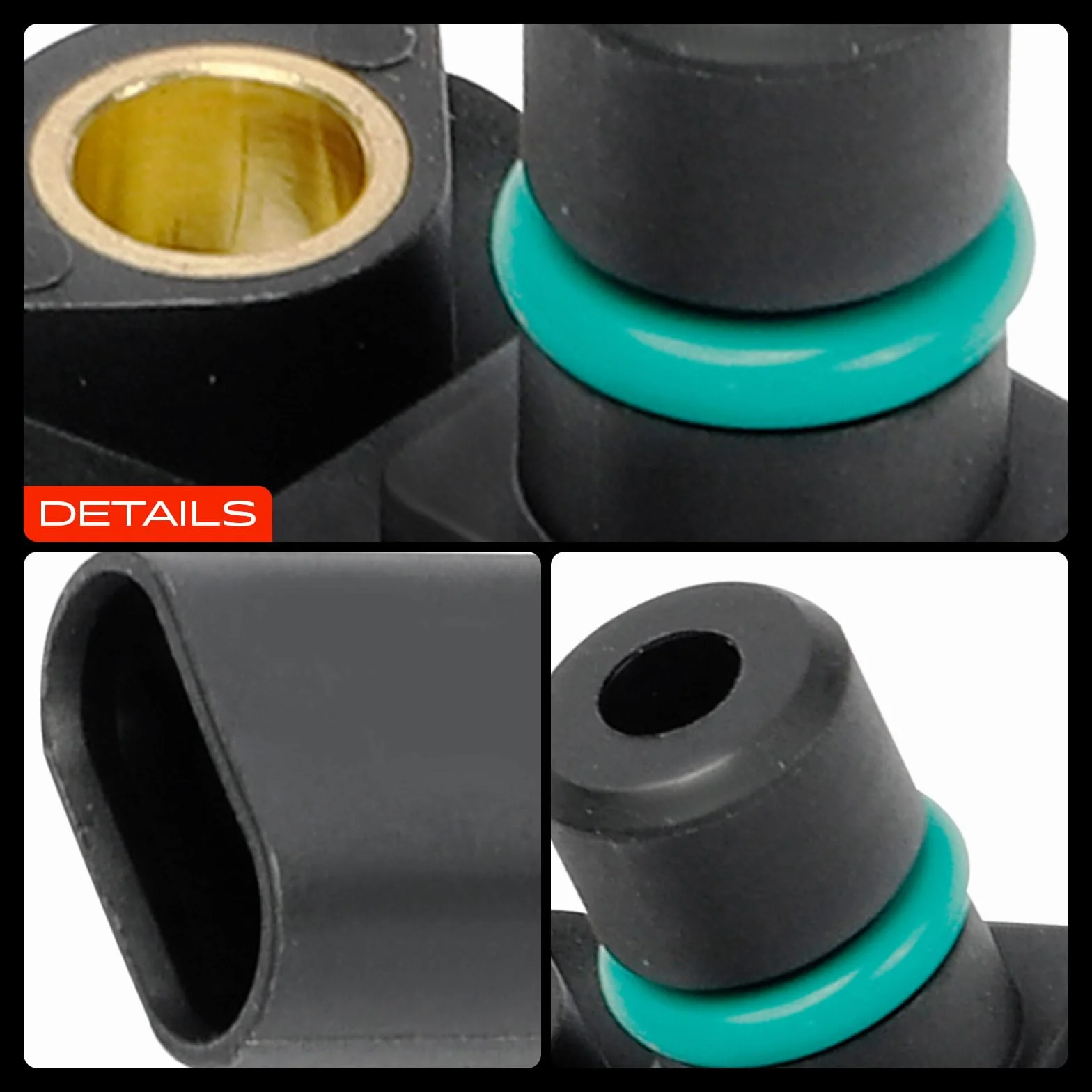 Frankberg Sensore di pressione del tubo di aspirazione 3-Poli Benzina Compatibile con Adam M13 Astra J P10 Astra K B16 Cascada W13 Insignia A G09 Insignia B Country Tourer Z18 Replace# 55573249