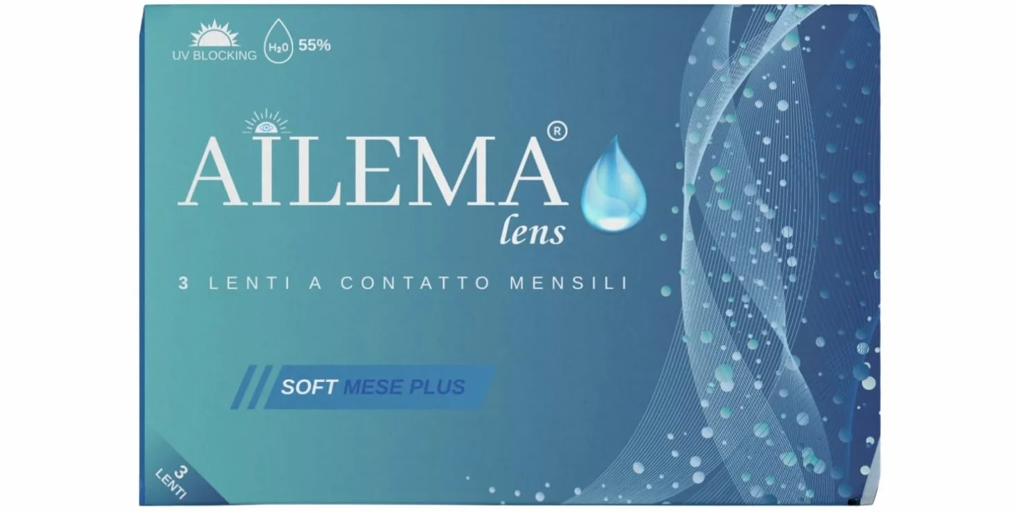 Lenti a Contatto Mensili -3.00 x3 Alta Idratazione Comfort Occhi Sensibili