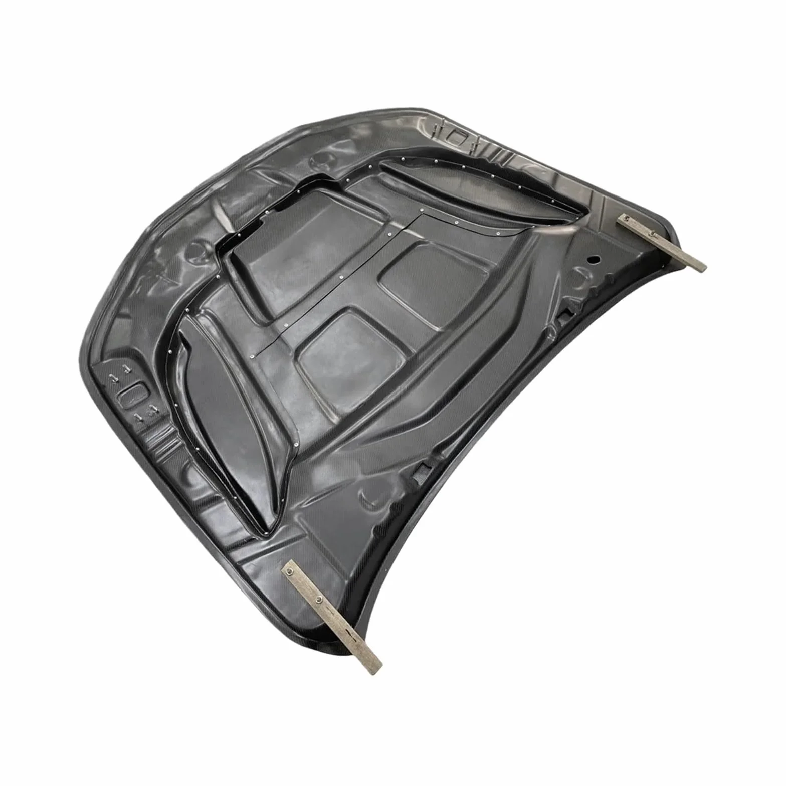 Cofano completamente in fibra di carbonio compatibile con la copertura del motore anteriore in stile Alfa Romeo Giulia GTAM