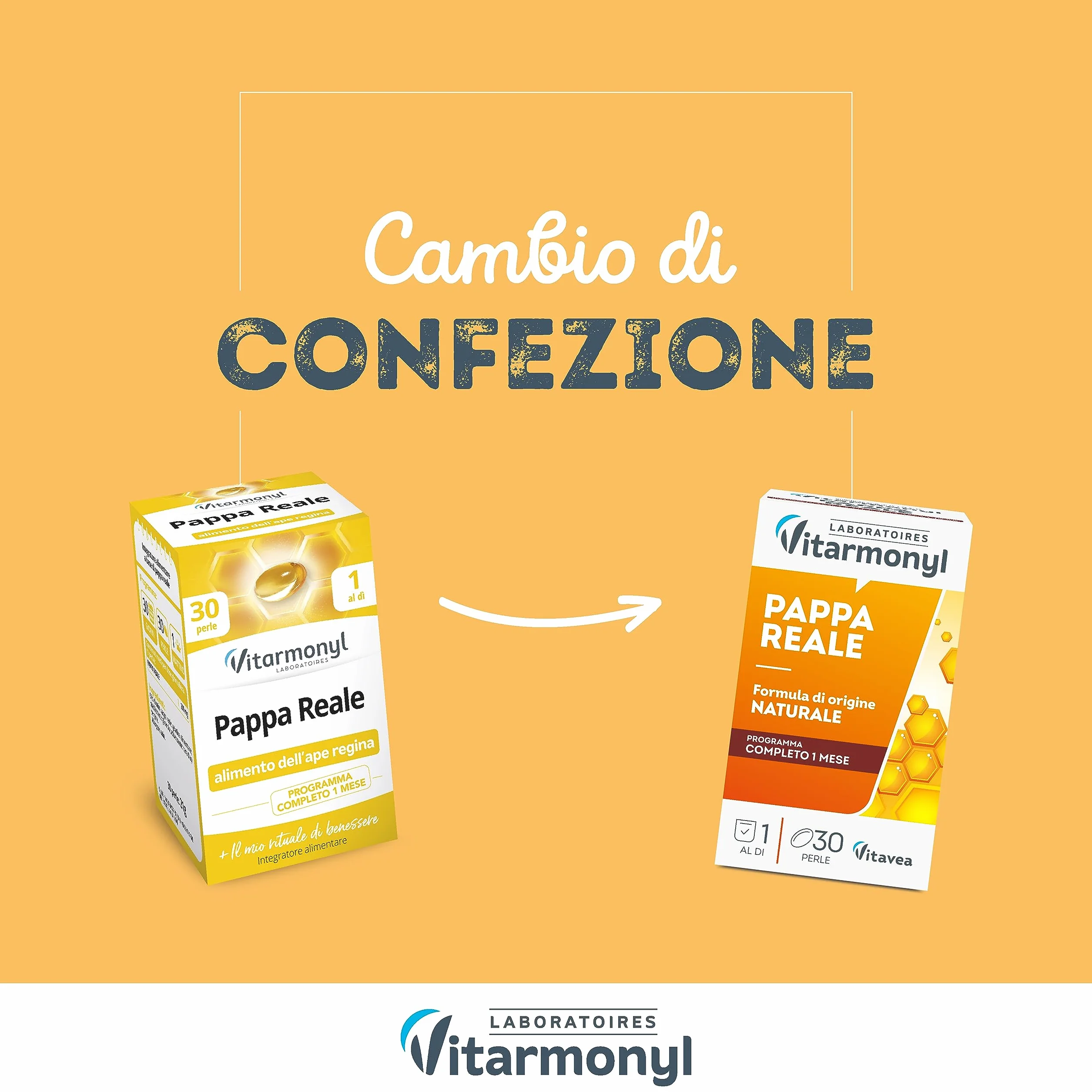 Pappa Reale Integratore Energia e Difese Immunitarie 30 Perle Softgel Vitarmonyl