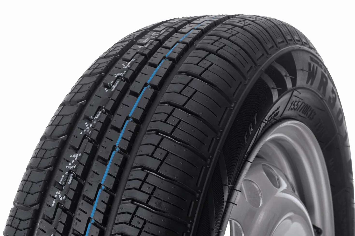 UNITRAILER Ruota per rimorchio rinforzata 155/70 R13 XL, 4JX13 4x100