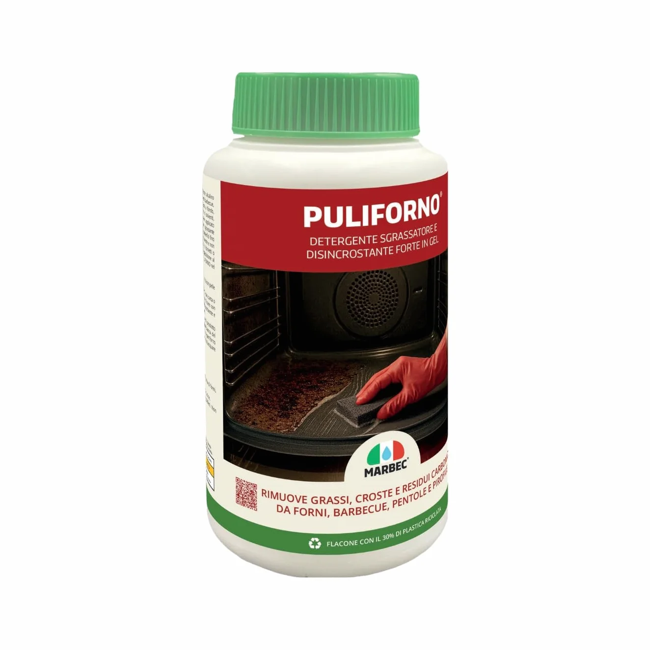 MARBEC PULIFORNO® 1KG Detergente gel disincrostante per forni e barbecue