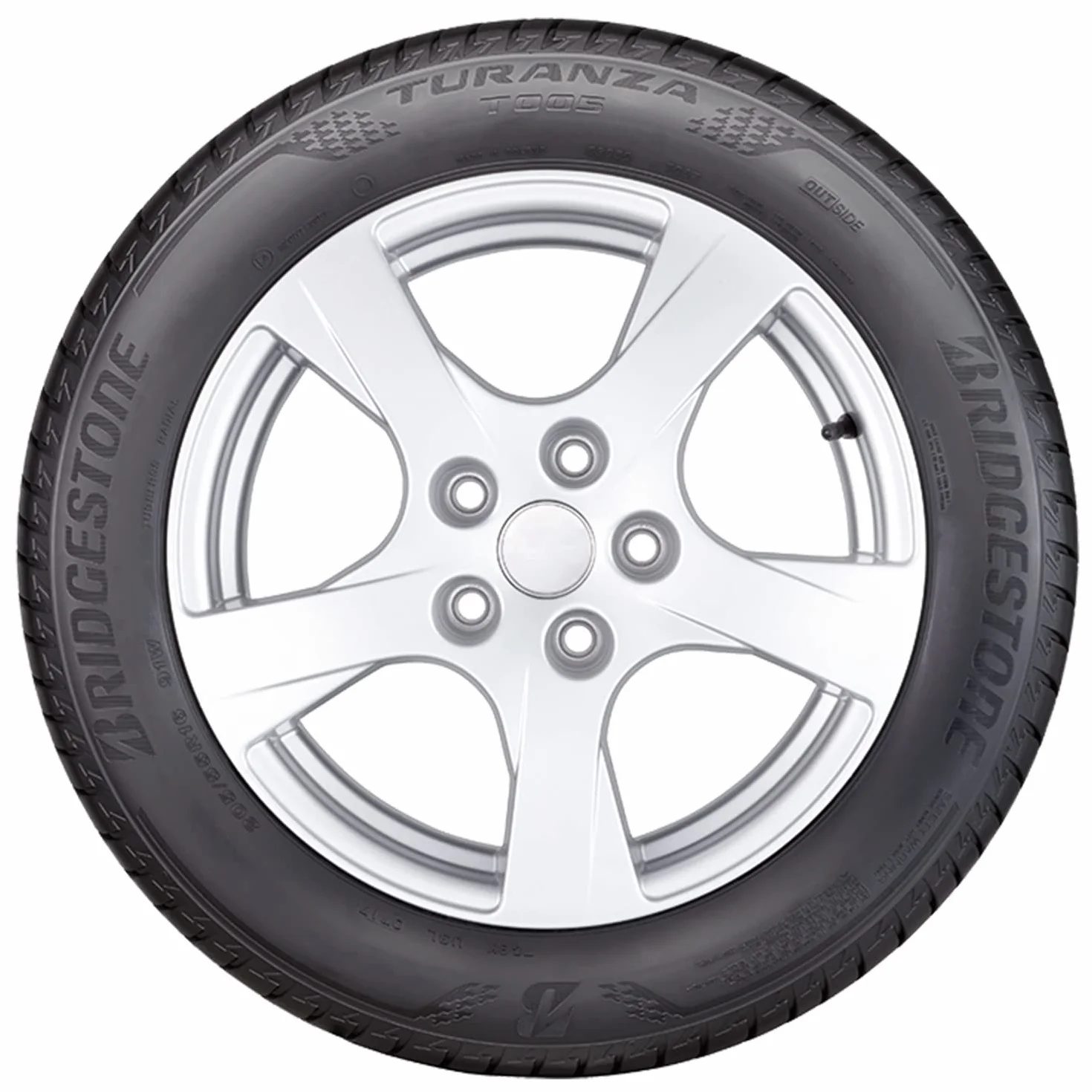 Bridgestone Turanza T 005 - 185/65R15 88T - Pneumatico Estivo