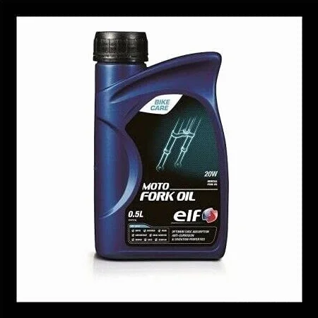 TERAM LOISIRS 0,5 litri di olio forcella ELF MOTO FORK OIL 20 W, alte prestazioni, nuovo francese