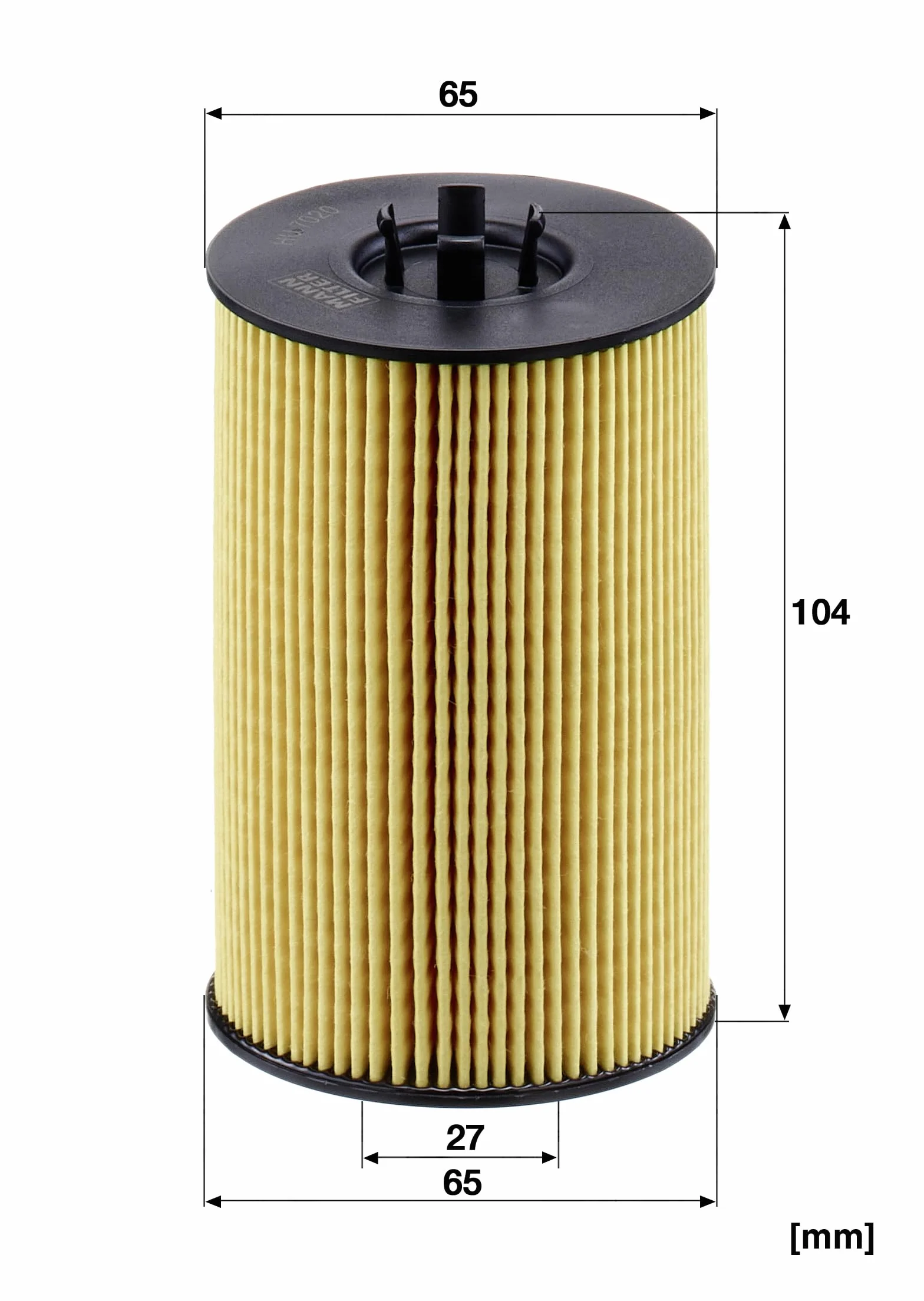MANN-FILTER HU 7020 z Filtro dell'olio - per Autovetture + veicoli commeriali