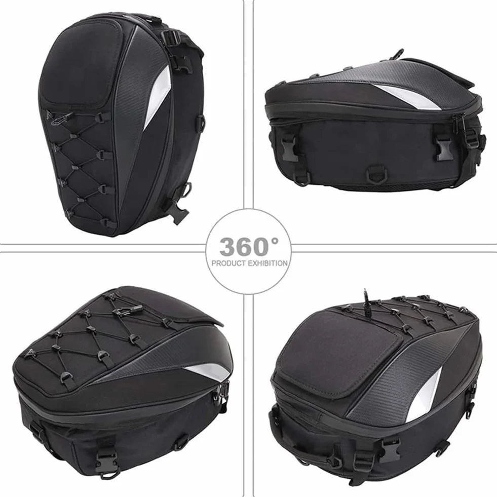 BIGFOX Borsa da sella per moto impermeabile 10-14 l