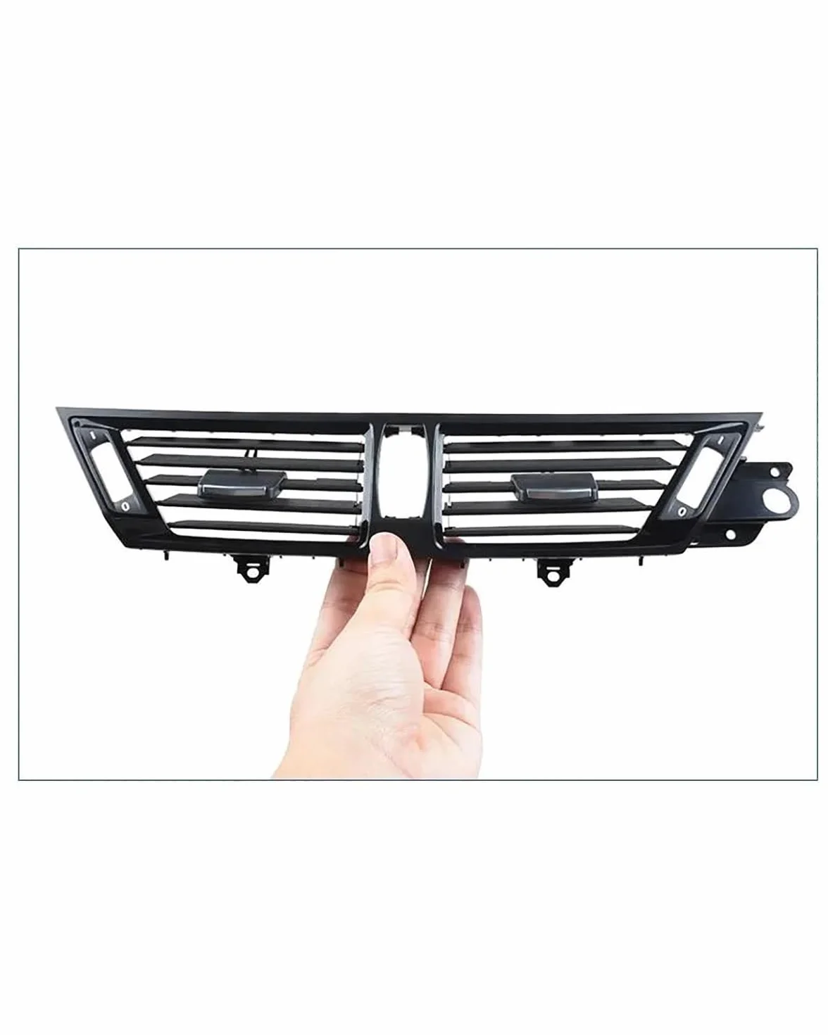 Auto Aria Condizionata Presa per X1 E84 2010 2011 2012 2013 2014 2015 LHD Driver della Mano Sinistra Auto Sinistra Destra Centro Aria Condizionata AC Griglia Sfiato(Matt Black Right)