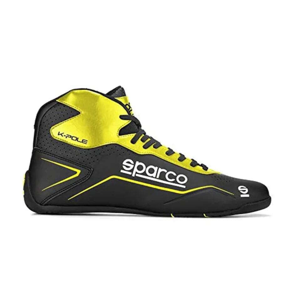 Sparco Scarpe Kart K-Pole Taglia 43 Nero/Flu