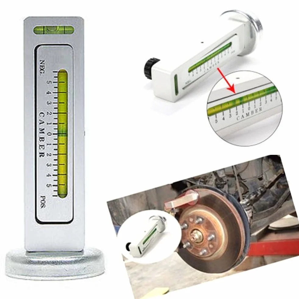 Calibro universale magnetico per auto e camion EMVANV, angolo di allineamento montante campanatura inclinazione ruota