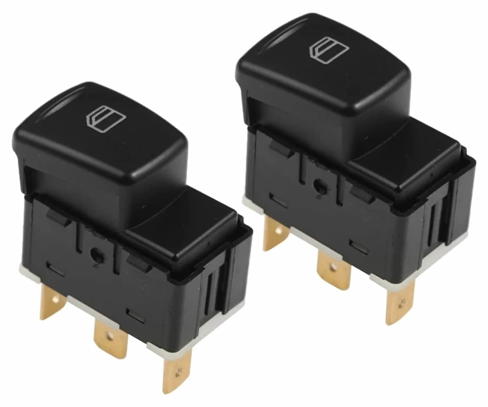 Tasto Alzacristalli Per B&enz Per Smart Per Forfour 454 2004-2006 Interruttore Finestrino Anteriore Sinistro Destro Hatchback Power A4548201010 4548201010(2 Pcs)