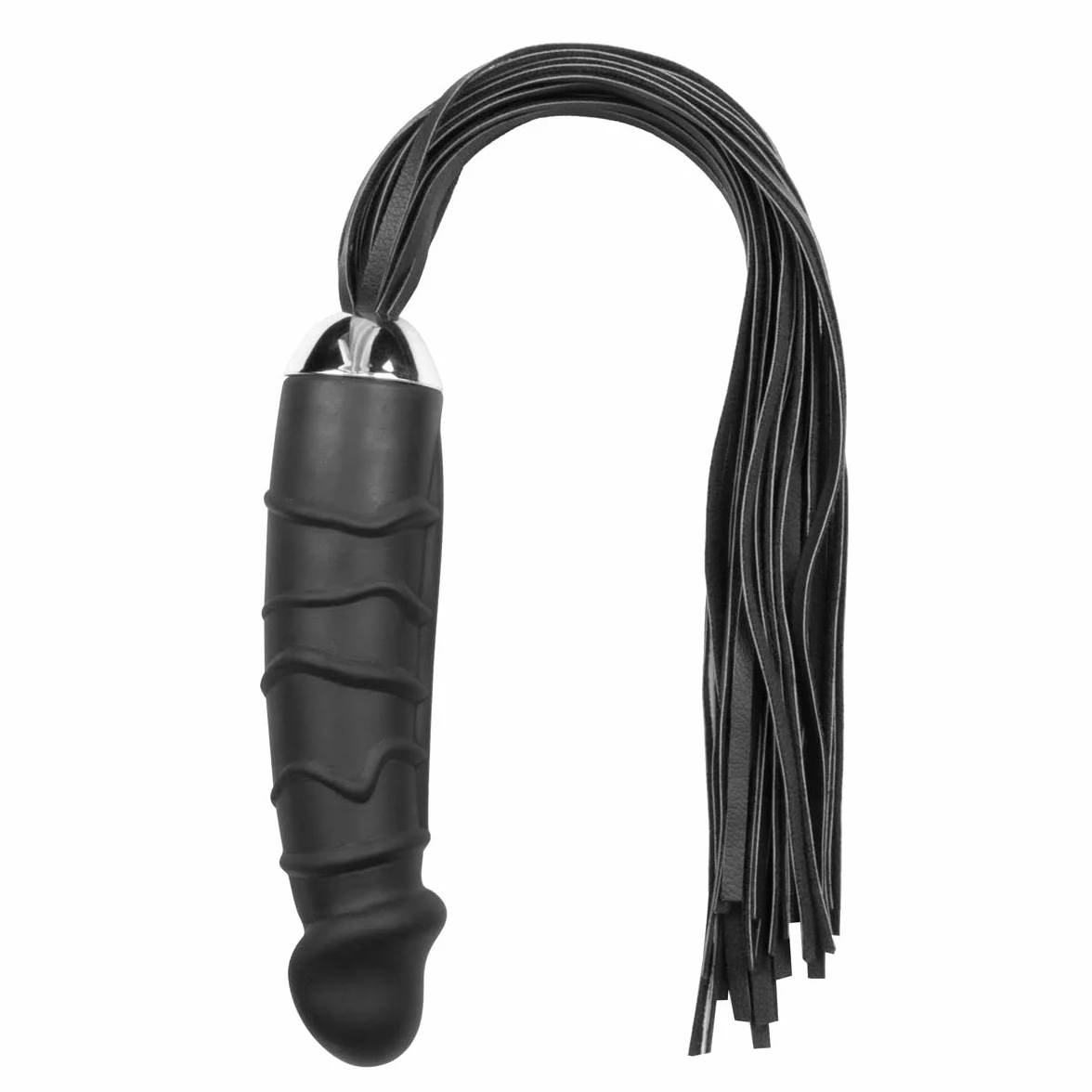 Easytoys Teazers Fetish Collection Dildo con Frusta Nero 60g