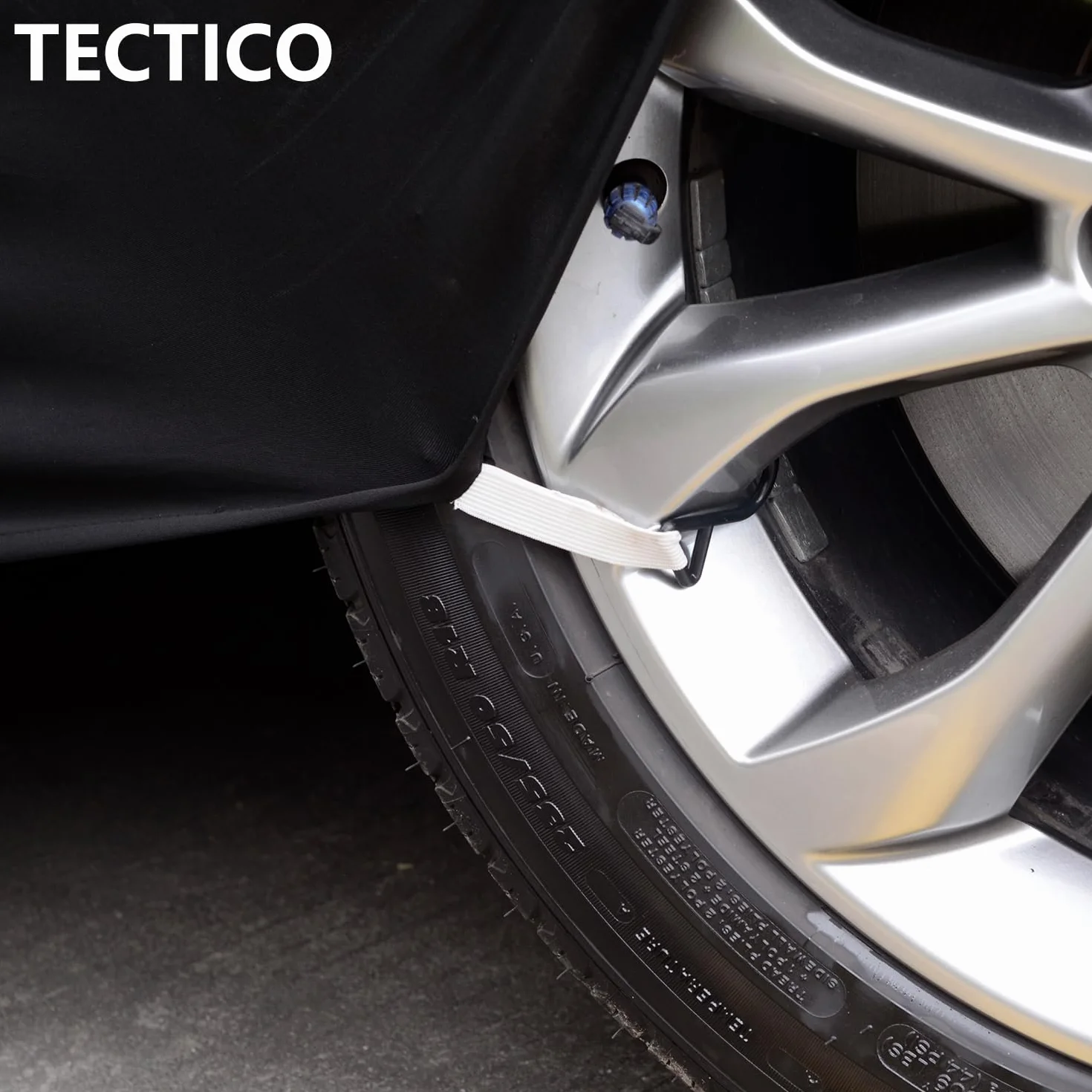 TECTICO Copertura Pickup Protezione Auto Coperchio Elastico Traspirante Resistente ai Graffi Resistente al Sole Pieghevole per Il Salone dell'auto/Garage，XXXL[5,9-6,1 Metri. ]