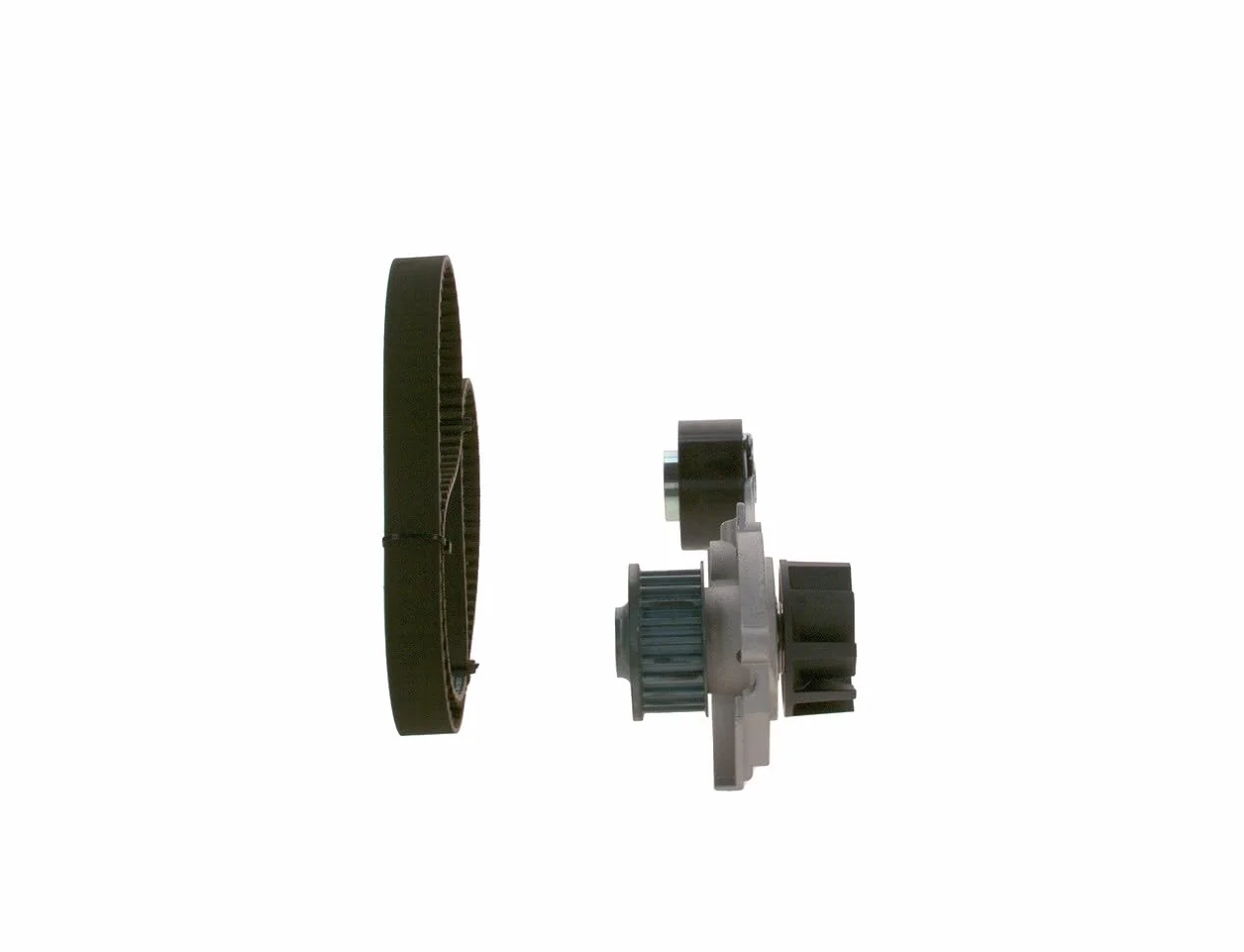 BOSCH 1 987 946 387 Kit cinghia distribuzione pompa acqua N° denti: 124 22 mm Compatibilità con OPEL COMBO Cassone/Furgonato/Promiscuo X12 Combo Combi/Tour X12, FIAT 500 312 PANDA 169 500X 334