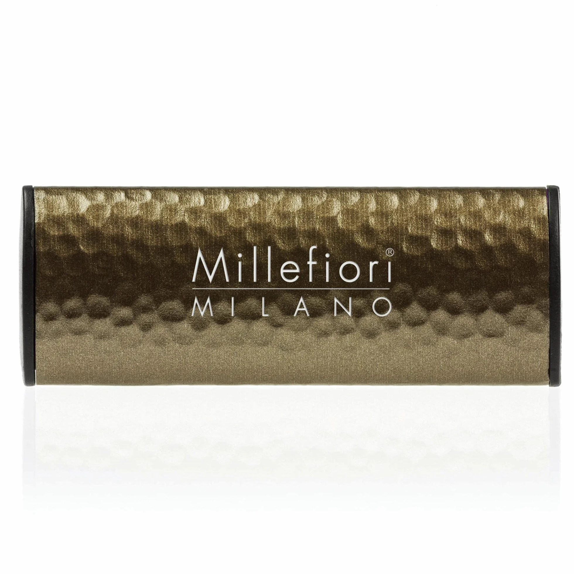 Millefiori Milano Icon Profumatore per Auto Metal Shades Sandalo & Bergamotto Marrone Clip Universale