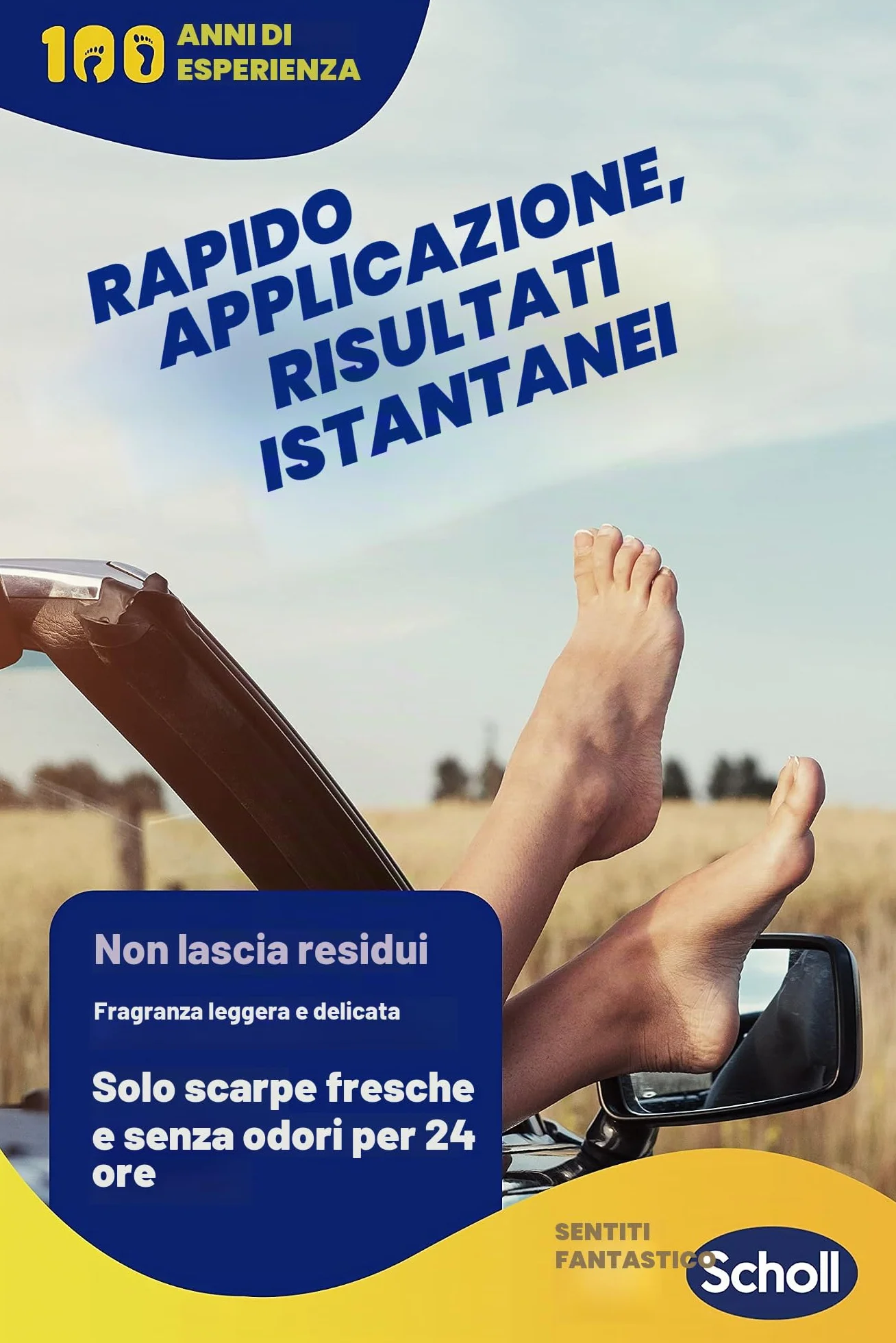 Scholl Fresh Step spray antyperspiracyjny do stóp