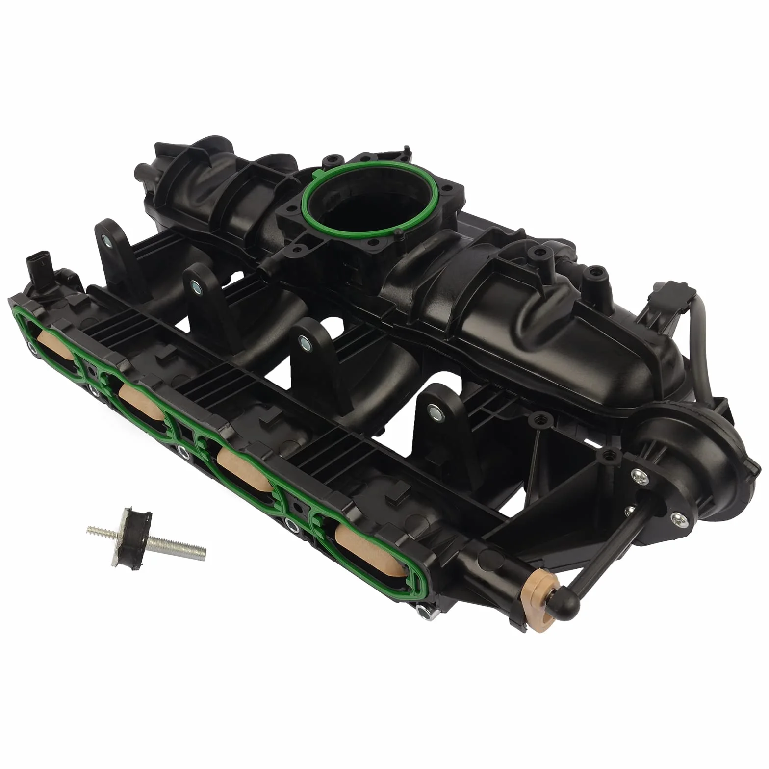 Bisenya Collettore di aspirazione con sensore 06H198211A compatibile con A4 B8 1.8 TFSI 2008-2013 CAB CABB CABD CABC CABA