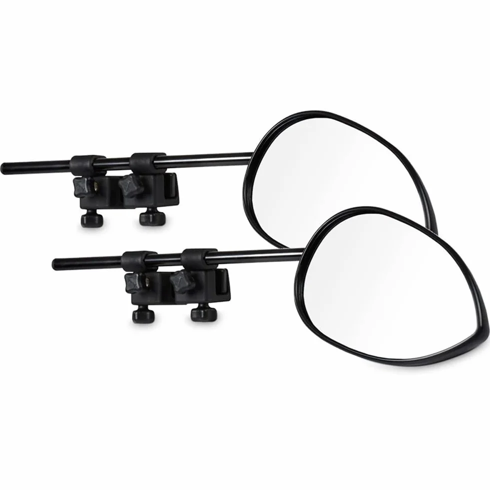 Milenco Universal Aero 4 Specchio Convesso XXL, Confezione da 2