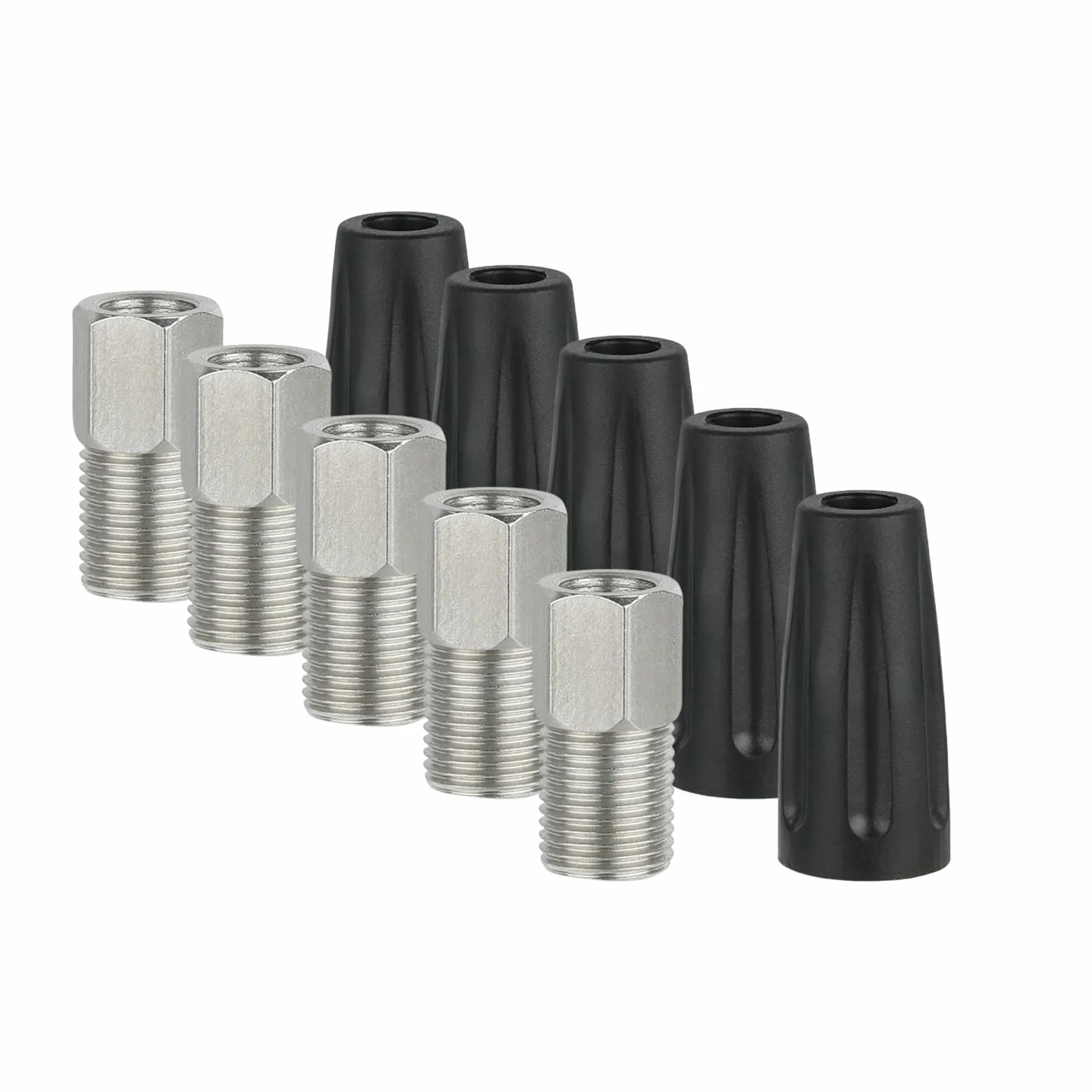 Bullone Cavo Idraulico Freno 8mm 5Pcs Enduring Bike Vite di Serraggio Silicone Connettore Sostituzione