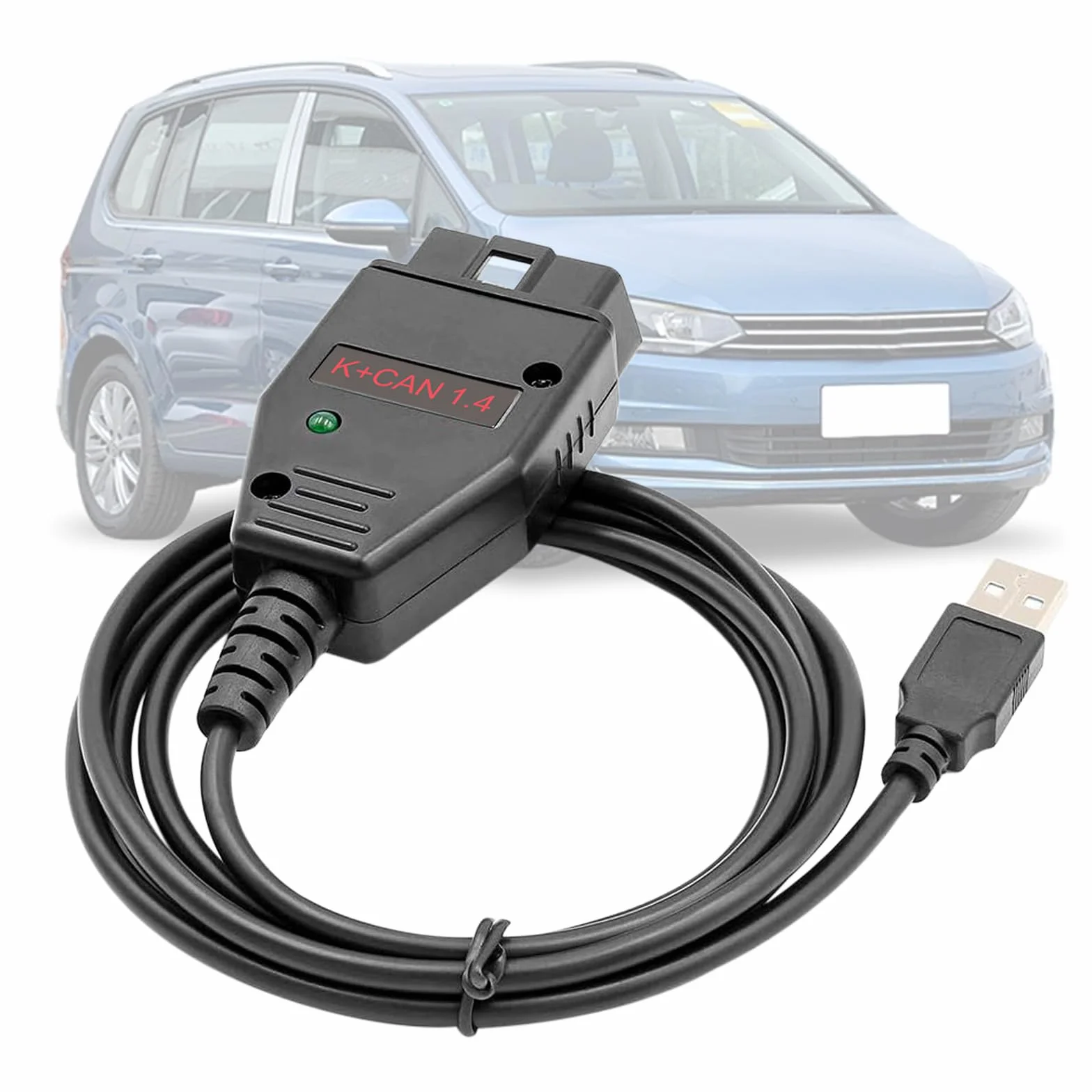 K CAN Commander v1.4 OBD Scanner for VAG/Audi/Skoda/SEAT/Nissan Compatible with K+CAN Commander 1.4 ECU Programming Tool