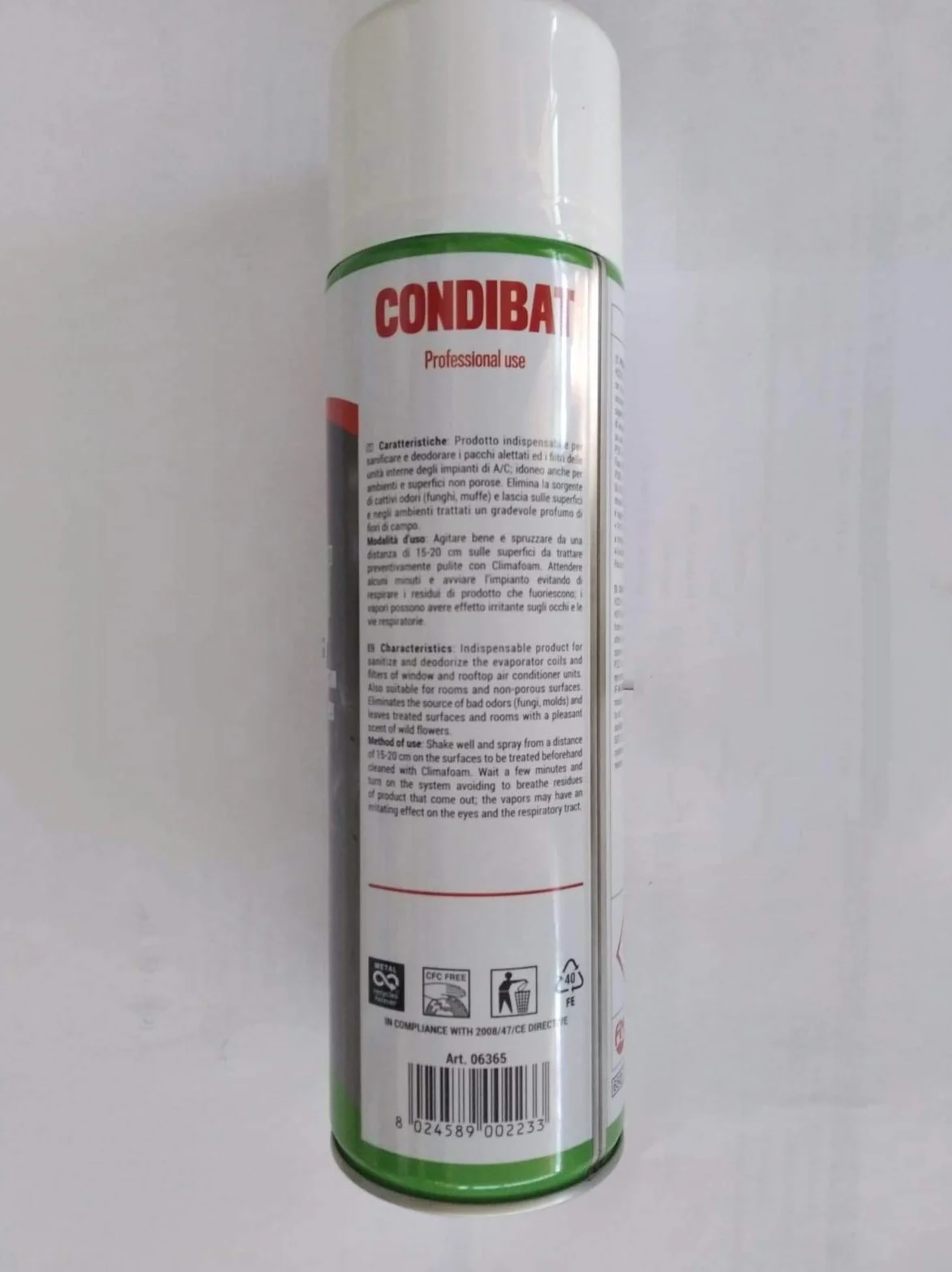 Elimina odori Condibat sanificante deodorante base fenolica 500 ml azione istantanea