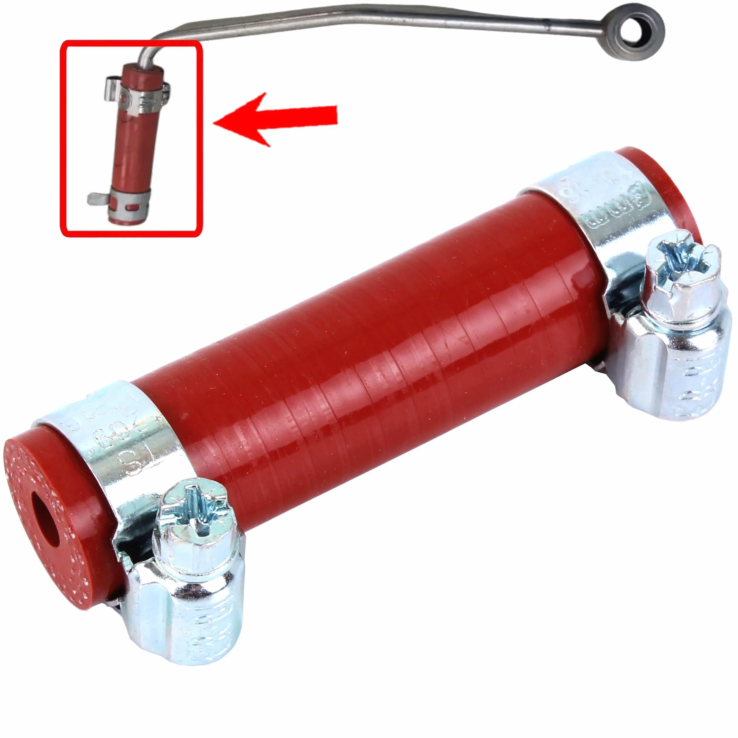 INLY Tubo flessibile del sensore della temperatura dei gas di scarico compatibile con Dacia Duster Lodgy Nissan Cube Qashqai Renault Fluence Grand Scenic Kangoo Laguna Megane