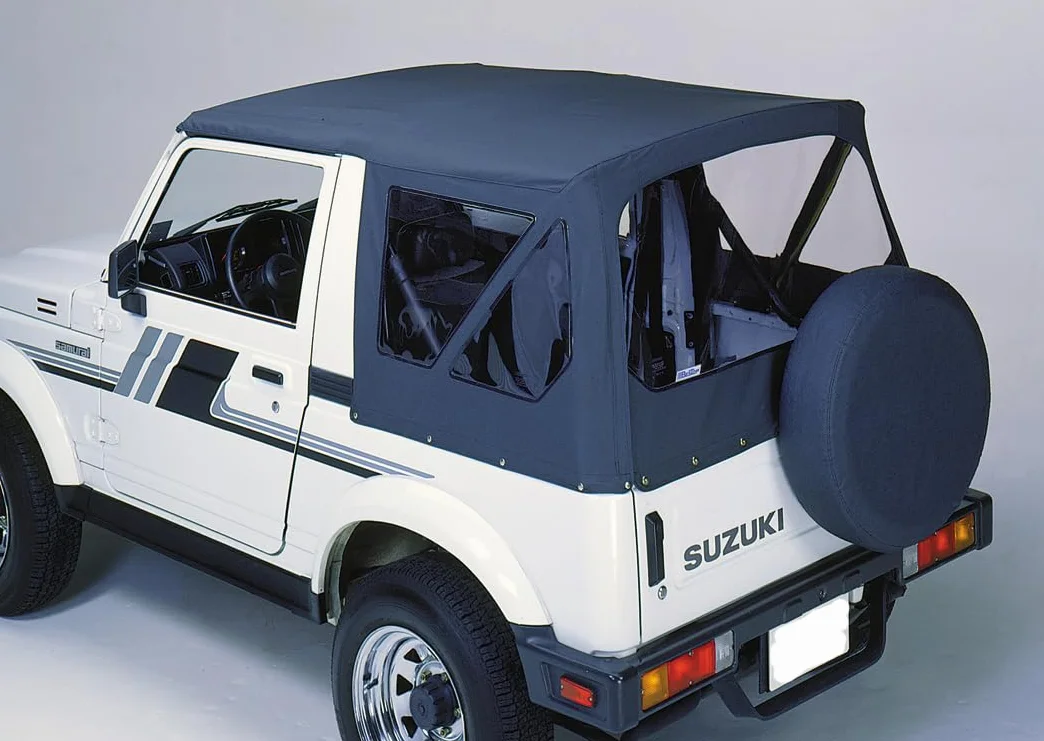 Hansen Styling Parts Copertura di ricambio Softtop nero per Suzuki Samurai 1986-2004