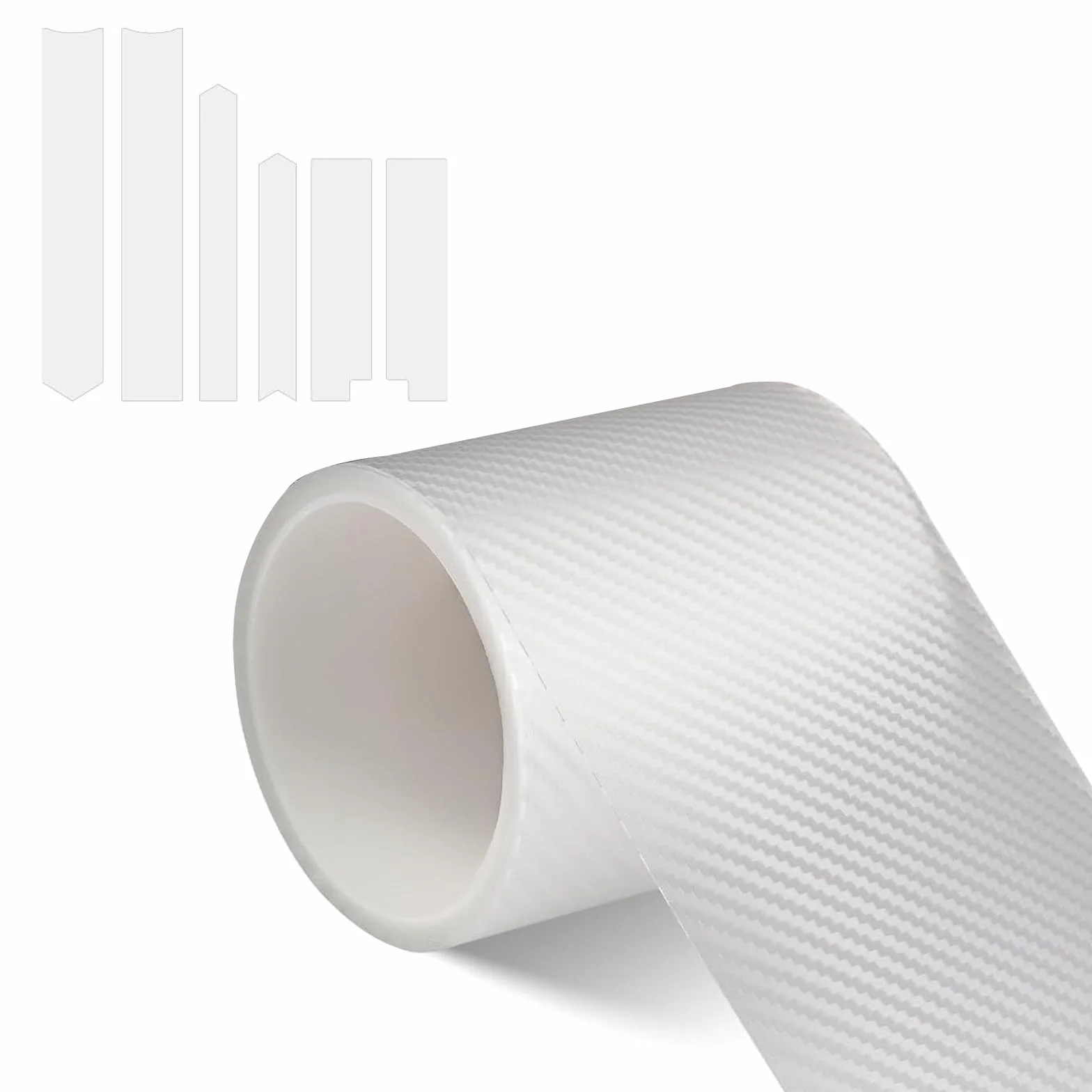 Pellicola Protettiva MTB, 10cm x 3m Protezione Telaio MTB, Pellicola Carbonio, Adesivo Protettivo per Telaio Bici, Anti-Graffio, per Mountain Bike, Bici da Corsa, Gravel, E-Bike