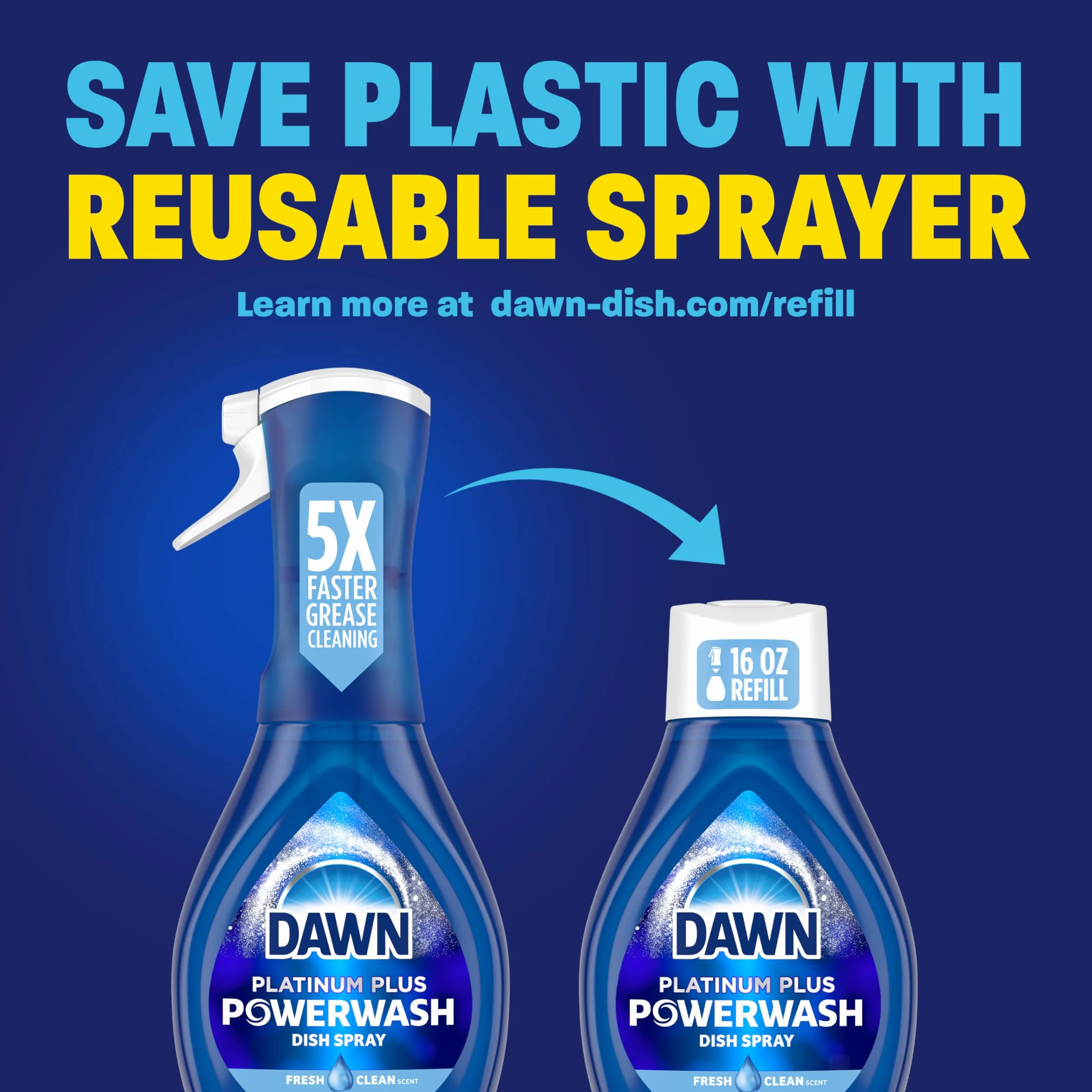 Dawn 52364 Spray per piatti 453 ml