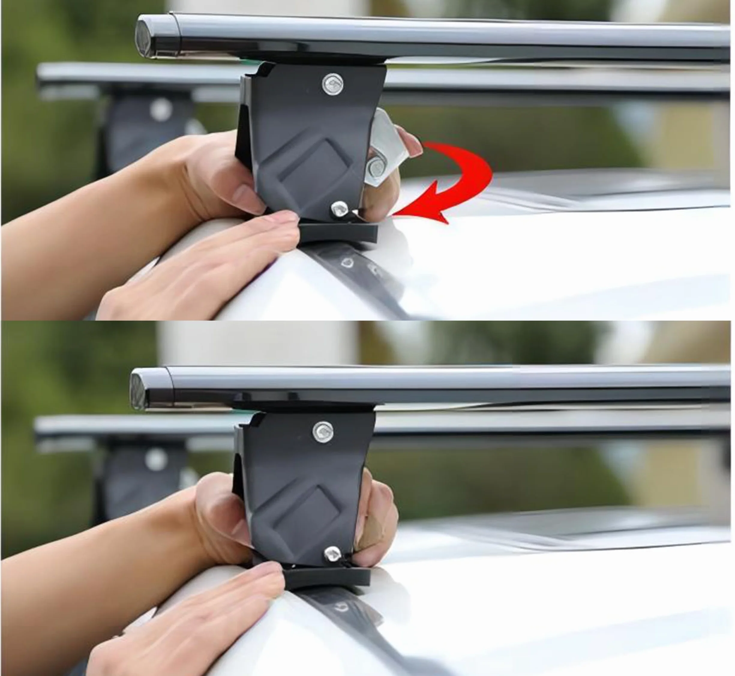 Barre Per Auto Da Tetto, Portapacchi Universali Per Auto Omologate, Largo 130/140 Cm