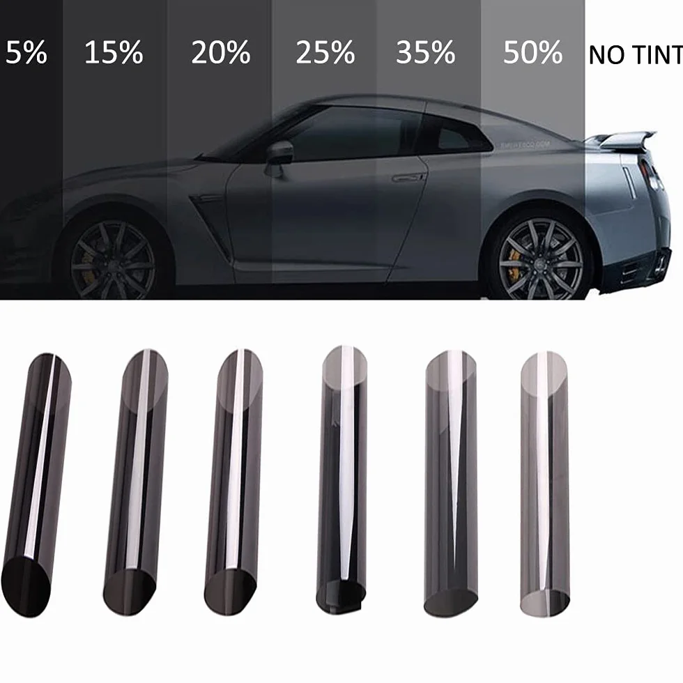 ETOPARS 76cm x 3m 25% VLT Pellicola Oscurante per Vetri Auto Pellicole per Vetri Pellicola Finestra Pellicola Autoadesiva Protezione Solare Fumo