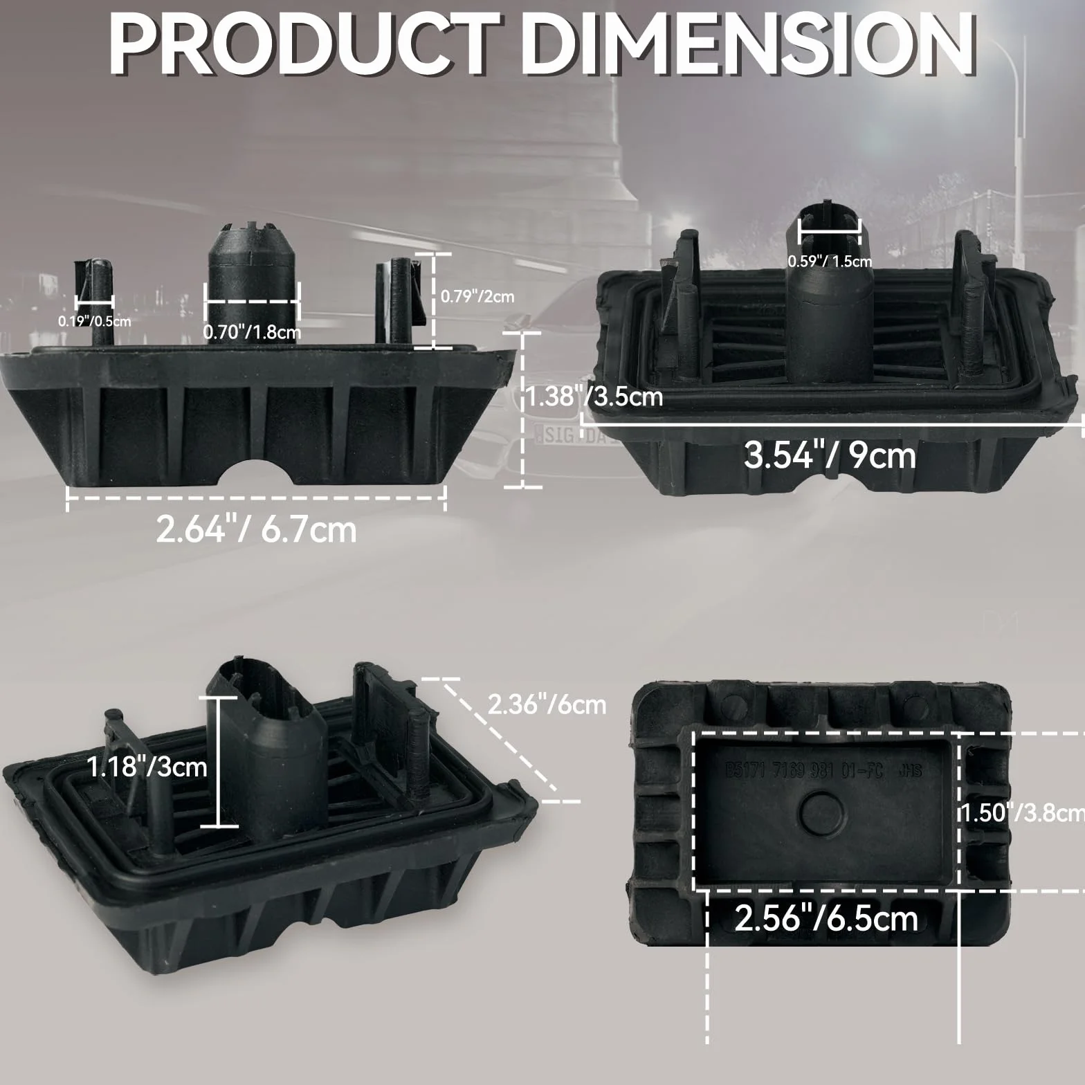 BMW 1 2 3 4 6 Series F20 F21 F30 F31 F32 F33 F34 Mini - 4 cric anteriori e posteriori - 48415