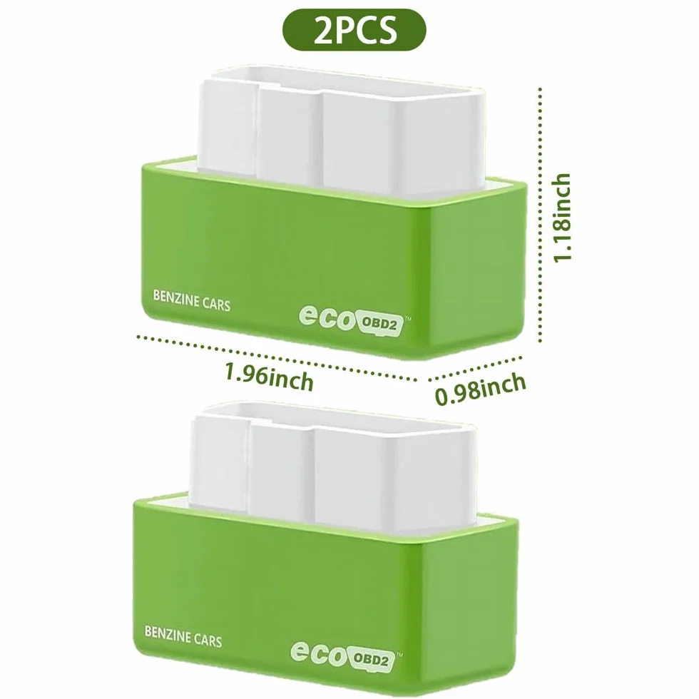 Syngas OBD-Fuel Saver 2 Pezzi per Auto, OBD2 ECOOBD2 Auto Plug and Drive, Riduce Consumo Carburante