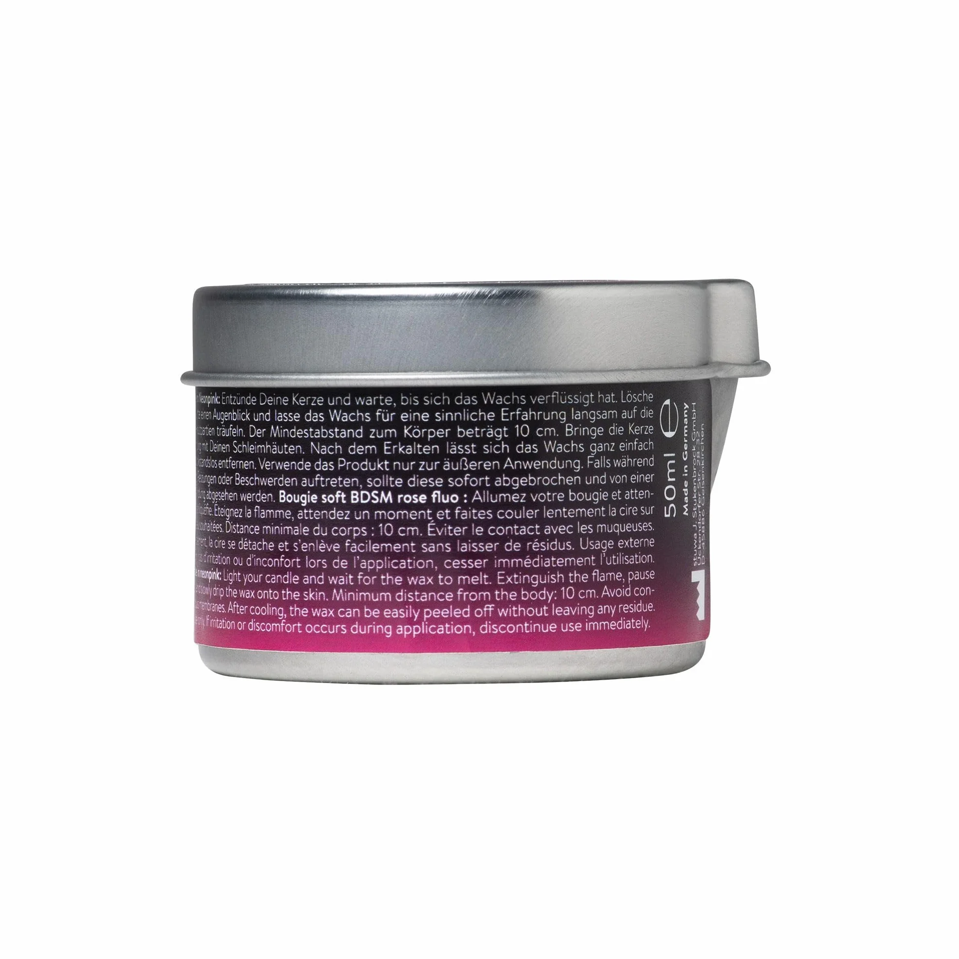Candela massaggiante romantica inodore per coppie 50ml