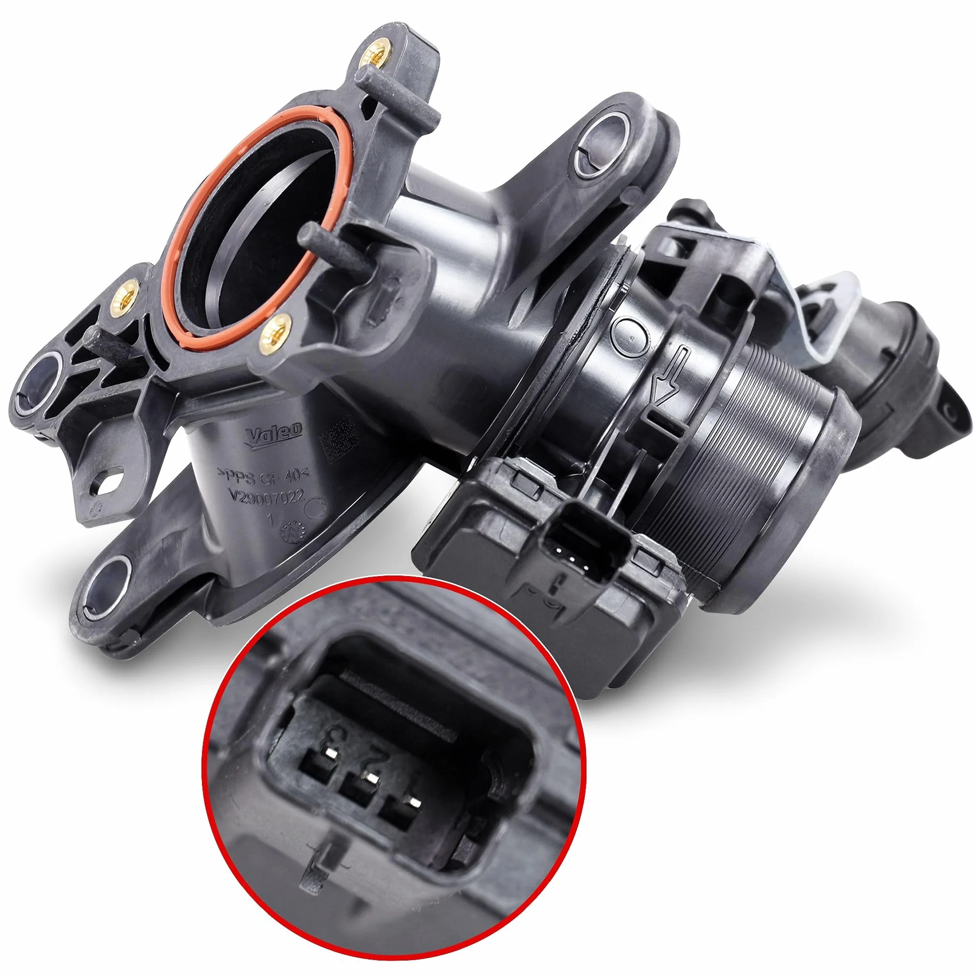 VALEO 700440 Corpo farfallato Numero di pin: Standard di emissione dei gas di scarico VEG