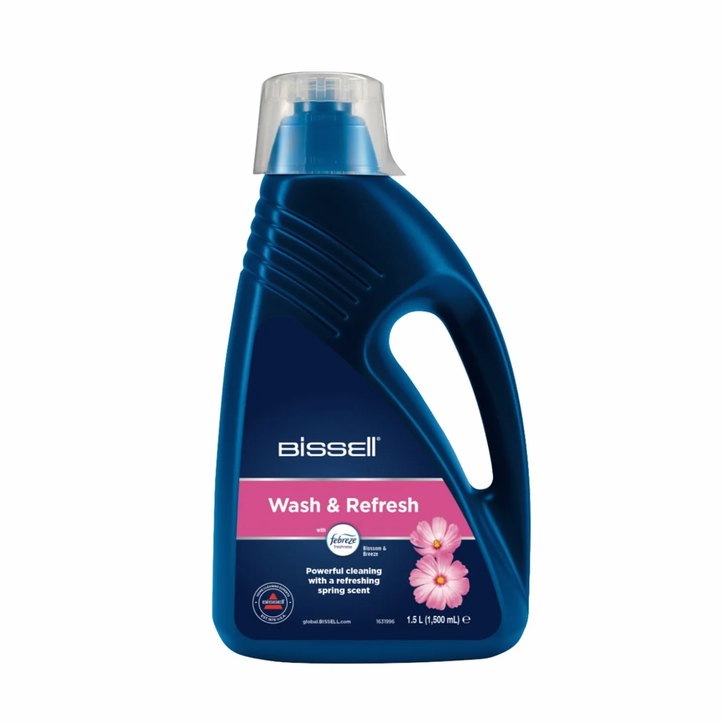 BISSELL Wash & Refresh con Febreze Blossom & Breeze 1,5 L soluzione detergente per tappeti 1078N